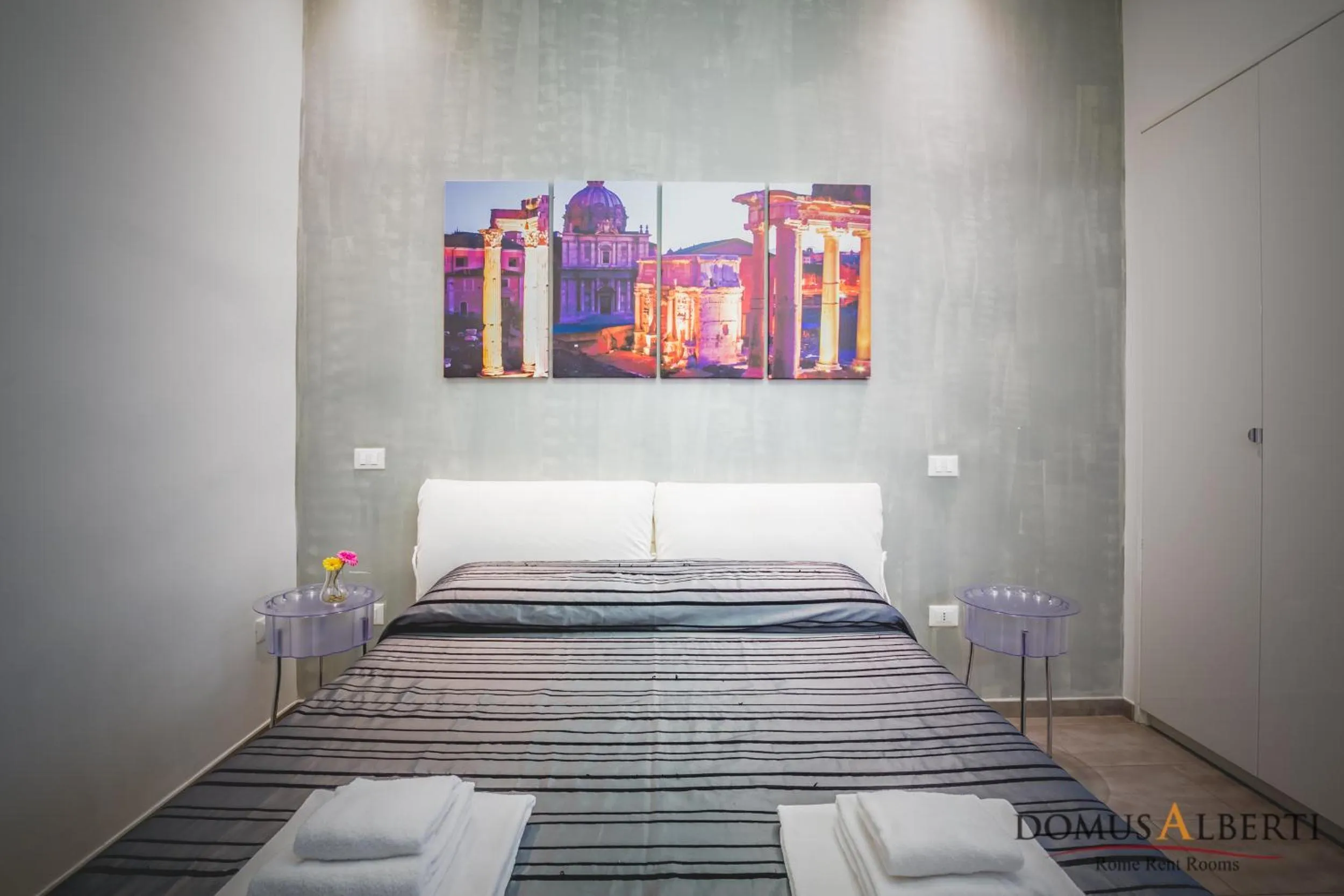 Bed in Domus Alberti Bed & Breakfast