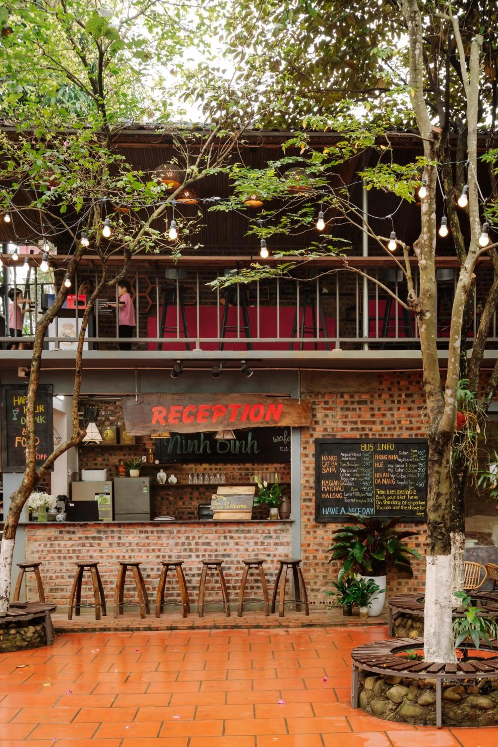 Property building in Wafami Hostel Ninh Binh