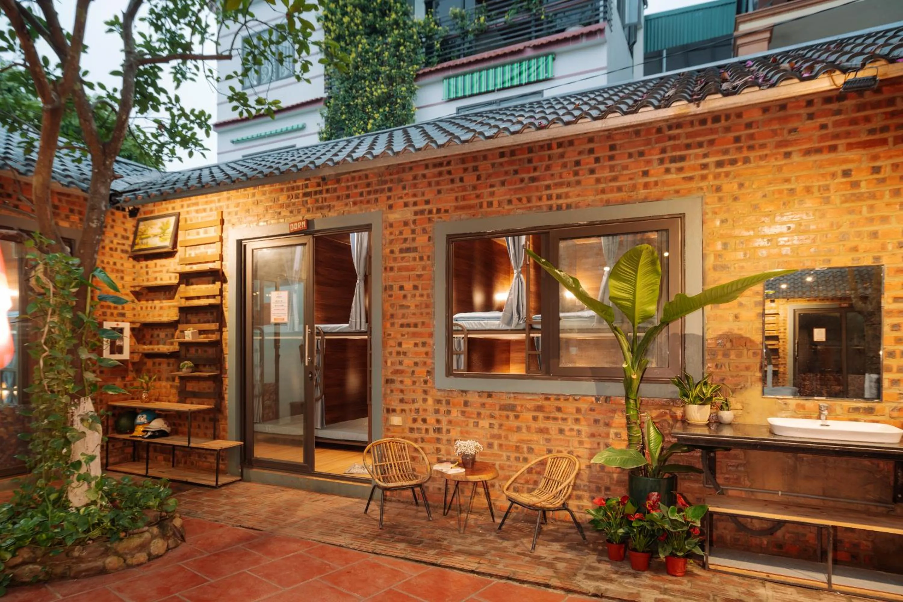 Property building in Wafami Hostel Ninh Binh