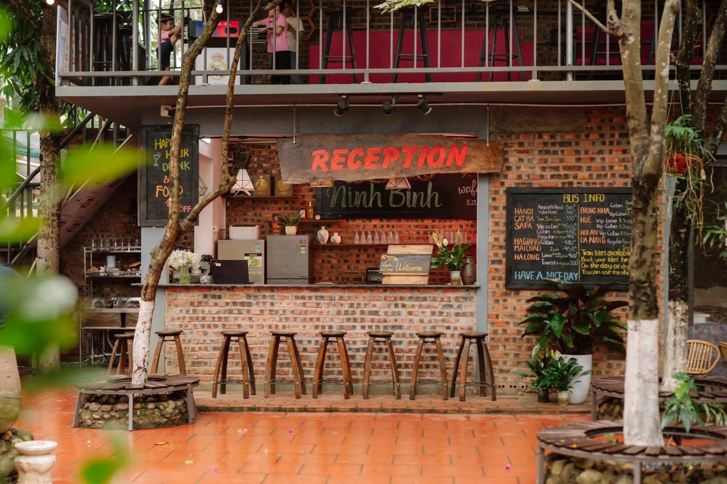 Property building in Wafami Hostel Ninh Binh