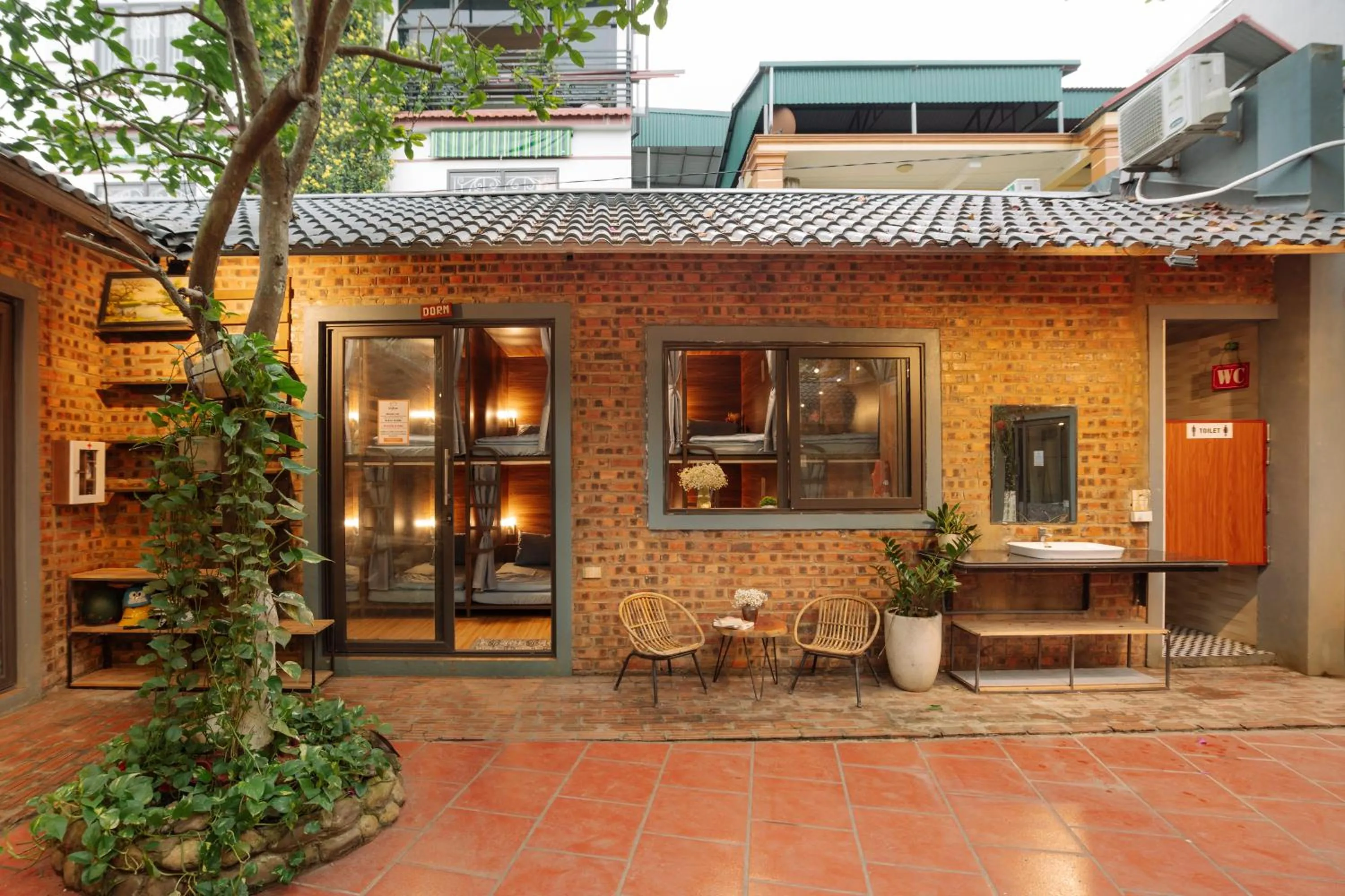 Property building in Wafami Hostel Ninh Binh