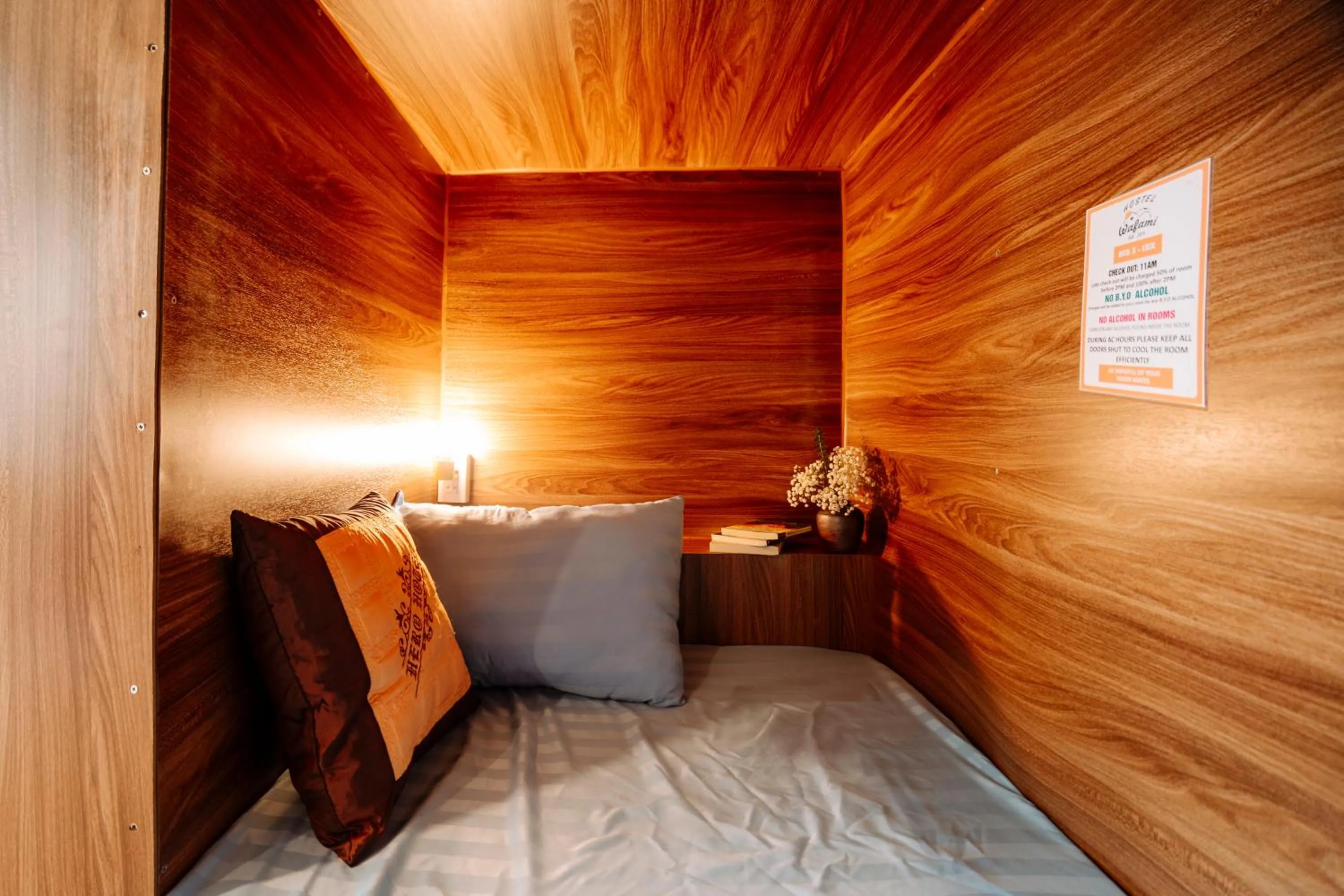 Bed in Wafami Hostel Ninh Binh
