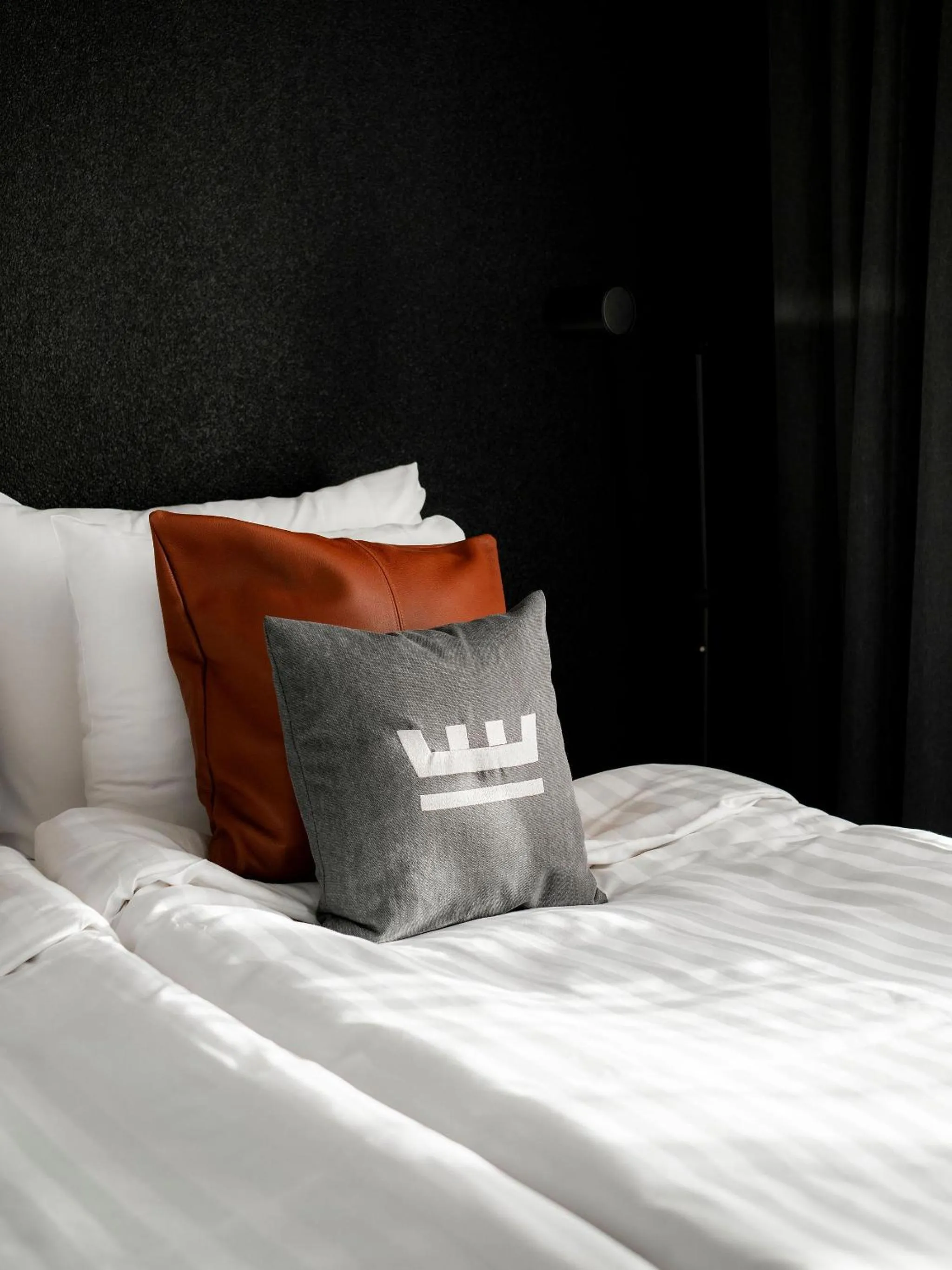 Bed in Loft Hotel Rauma