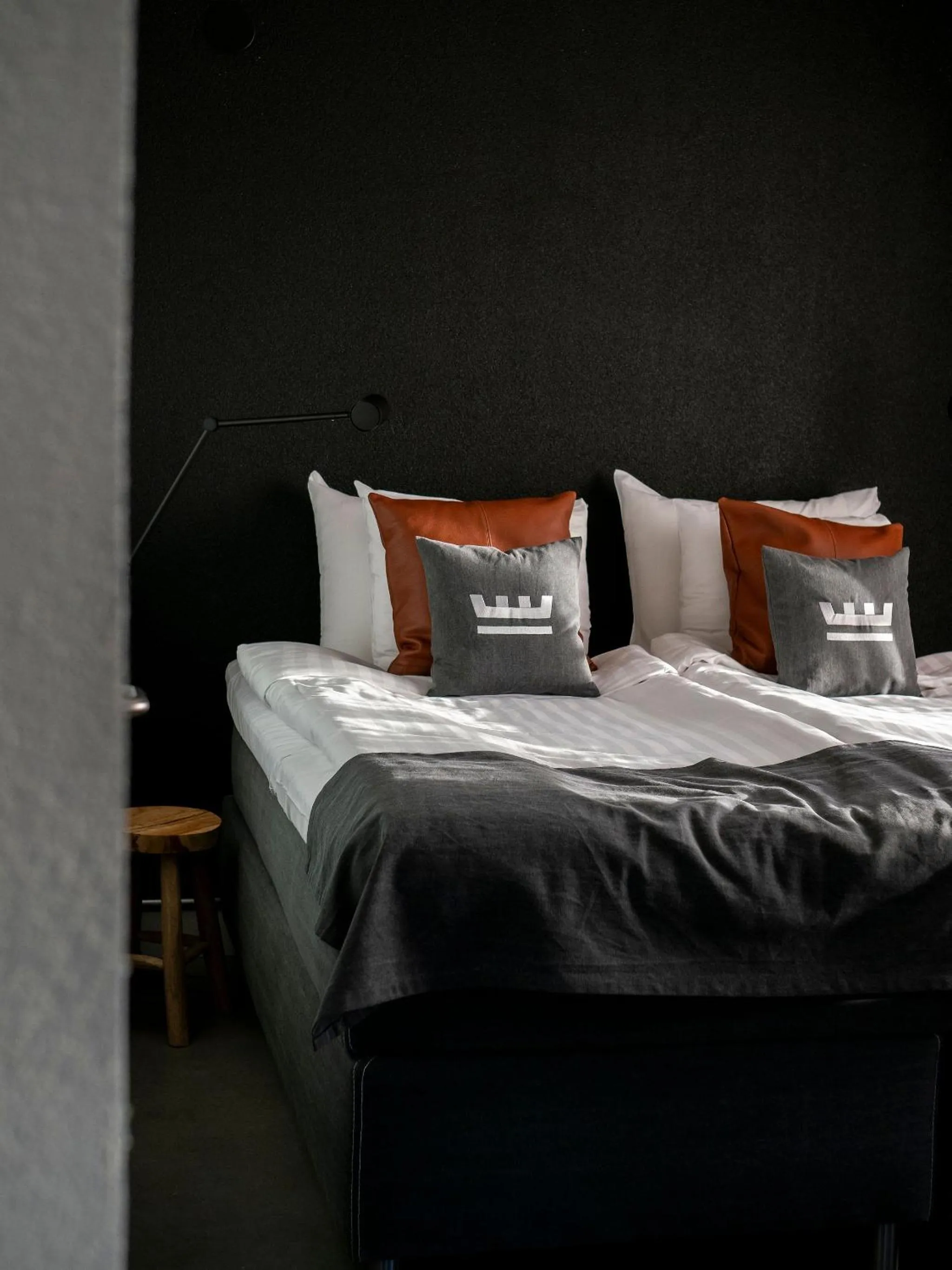 Bed in Loft Hotel Rauma