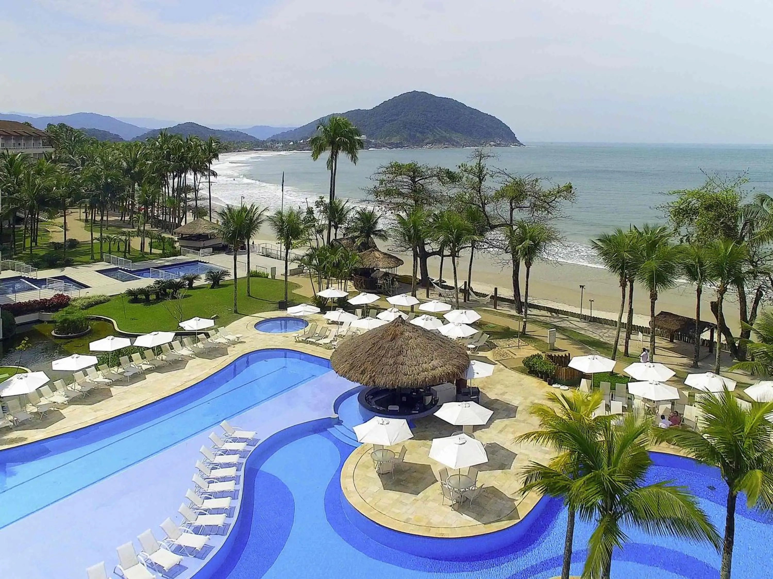 Pool view in Hotel Jequitimar Guaruja Resort & Spa by Accor - Ex Sofitel