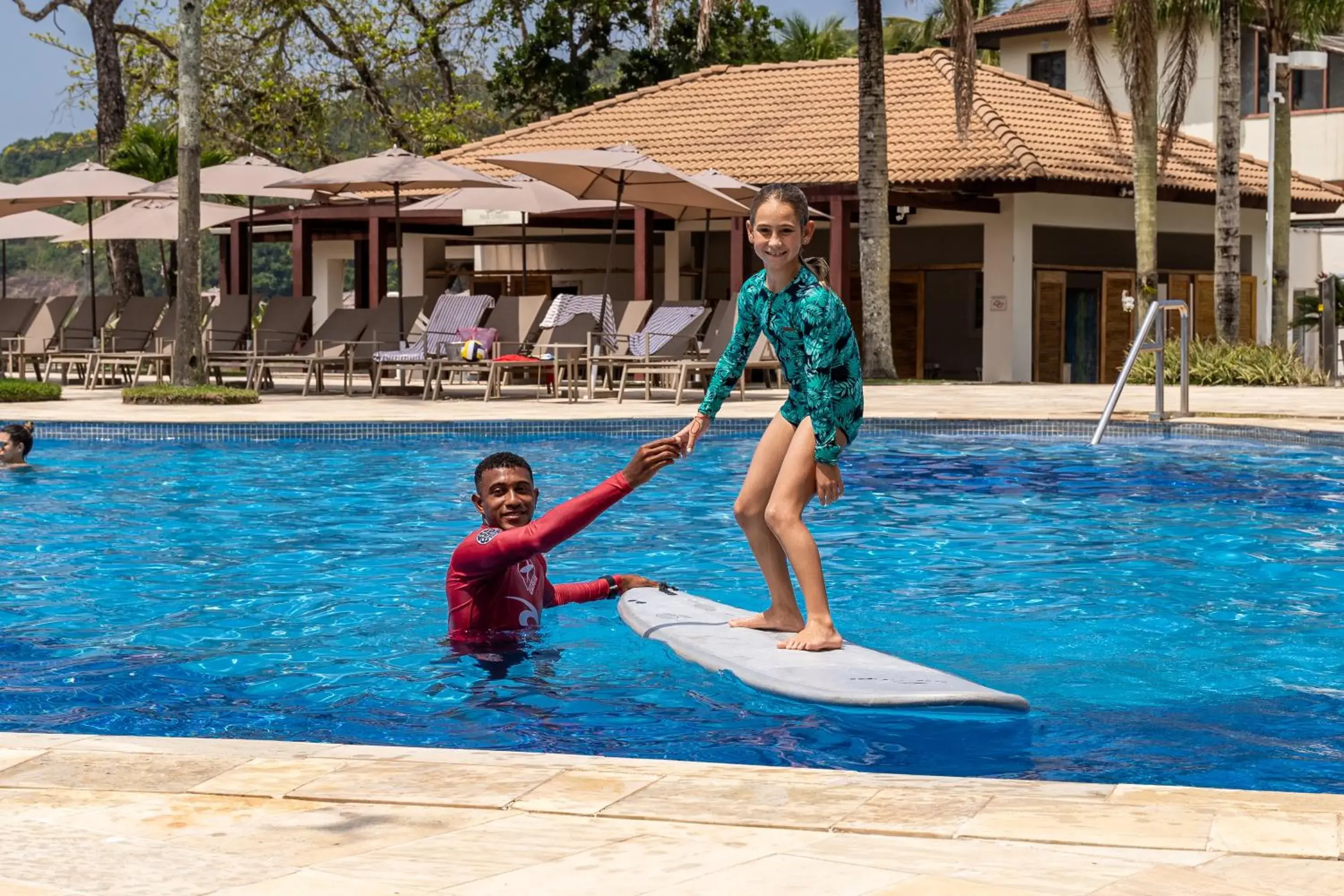 Swimming pool in Hotel Jequitimar Guaruja Resort & Spa by Accor - Ex Sofitel Swimming pool in Hotel Jequitimar Guaruja Resort & Spa by Accor - Ex Sofitel
