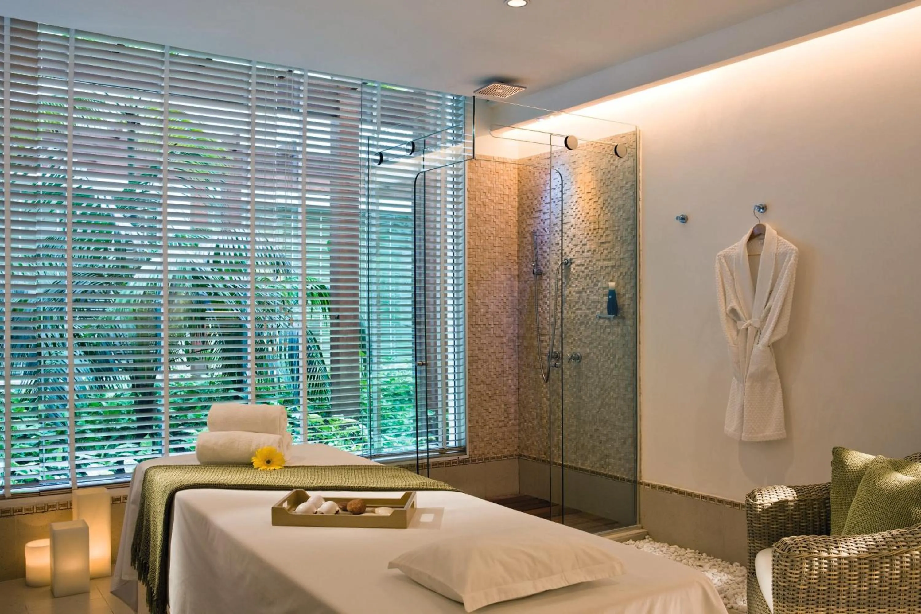 Spa and wellness centre/facilities, Bed in Hotel Jequitimar Guaruja Resort & Spa by Accor - Ex Sofitel