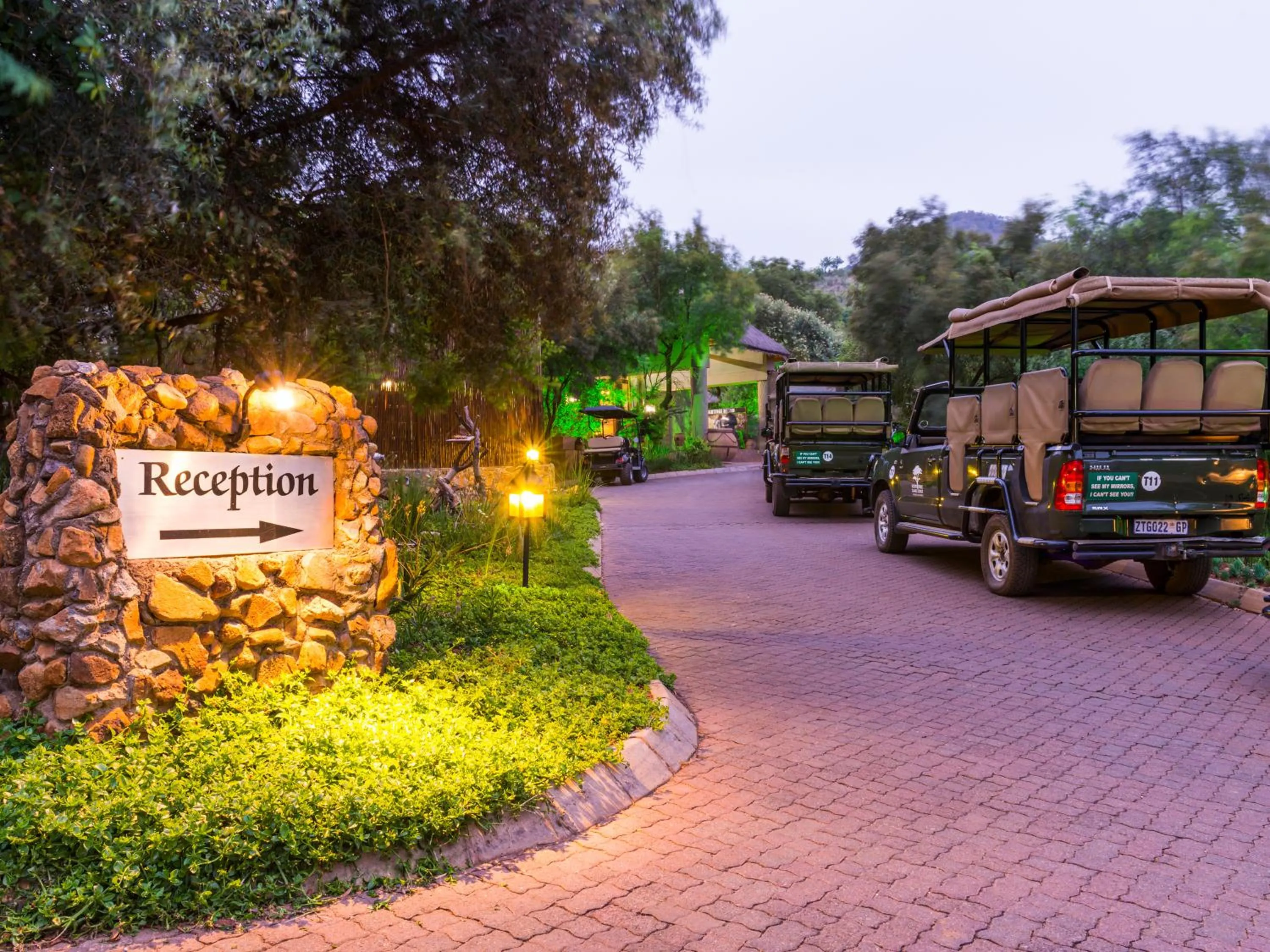 Facade/entrance in Ivory Tree Game Lodge