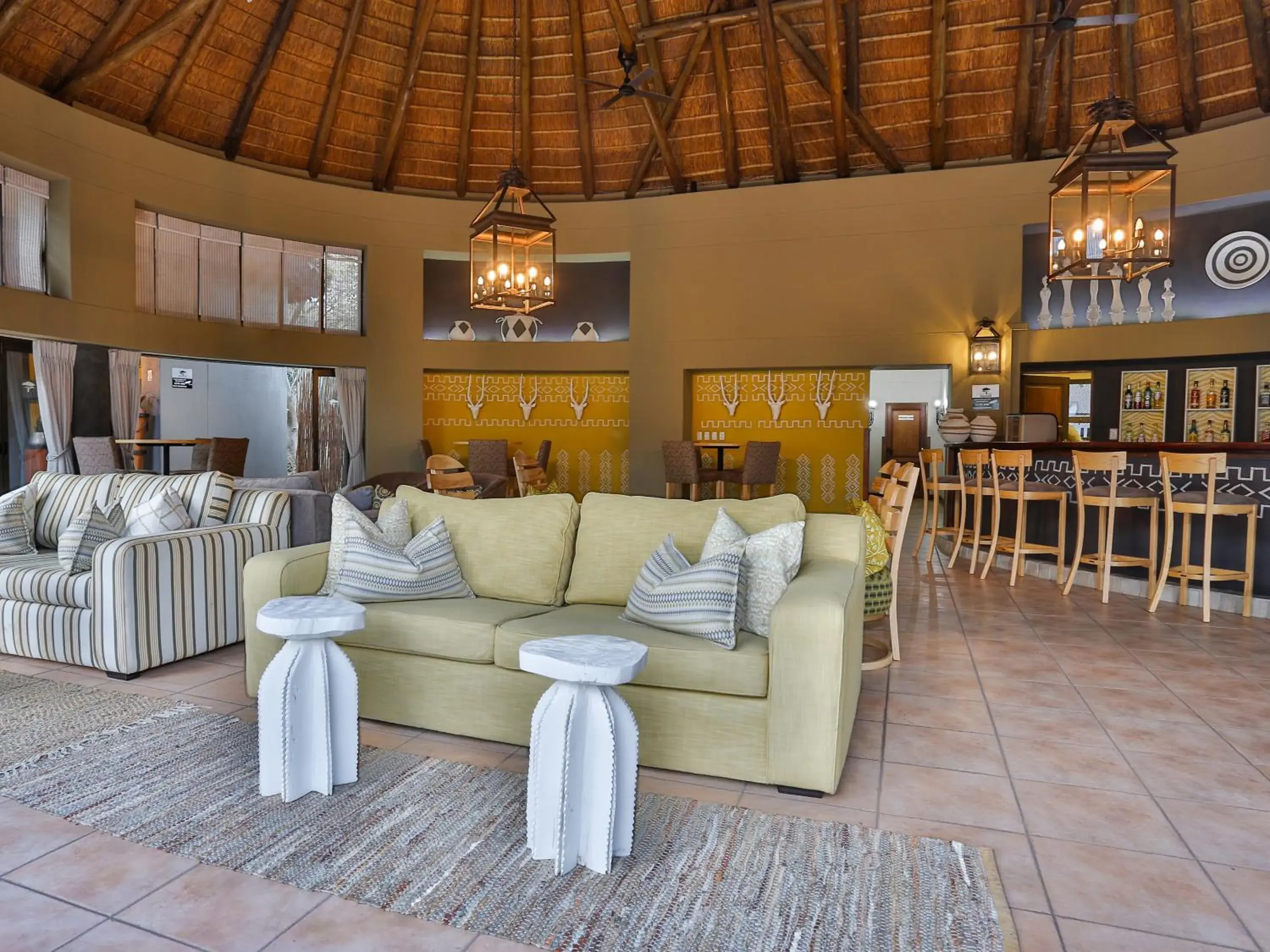 Lounge or bar in Ivory Tree Game Lodge Lounge or bar in Ivory Tree Game Lodge