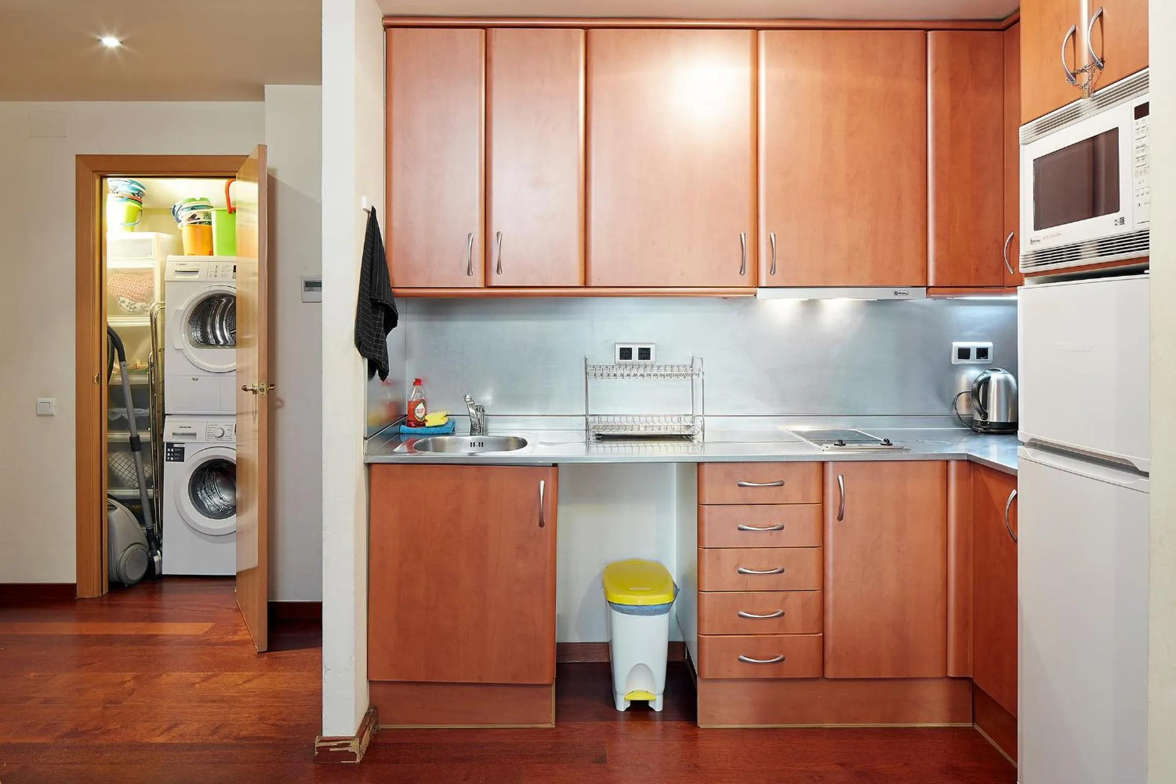 Kitchen or kitchenette in Olles Apartment