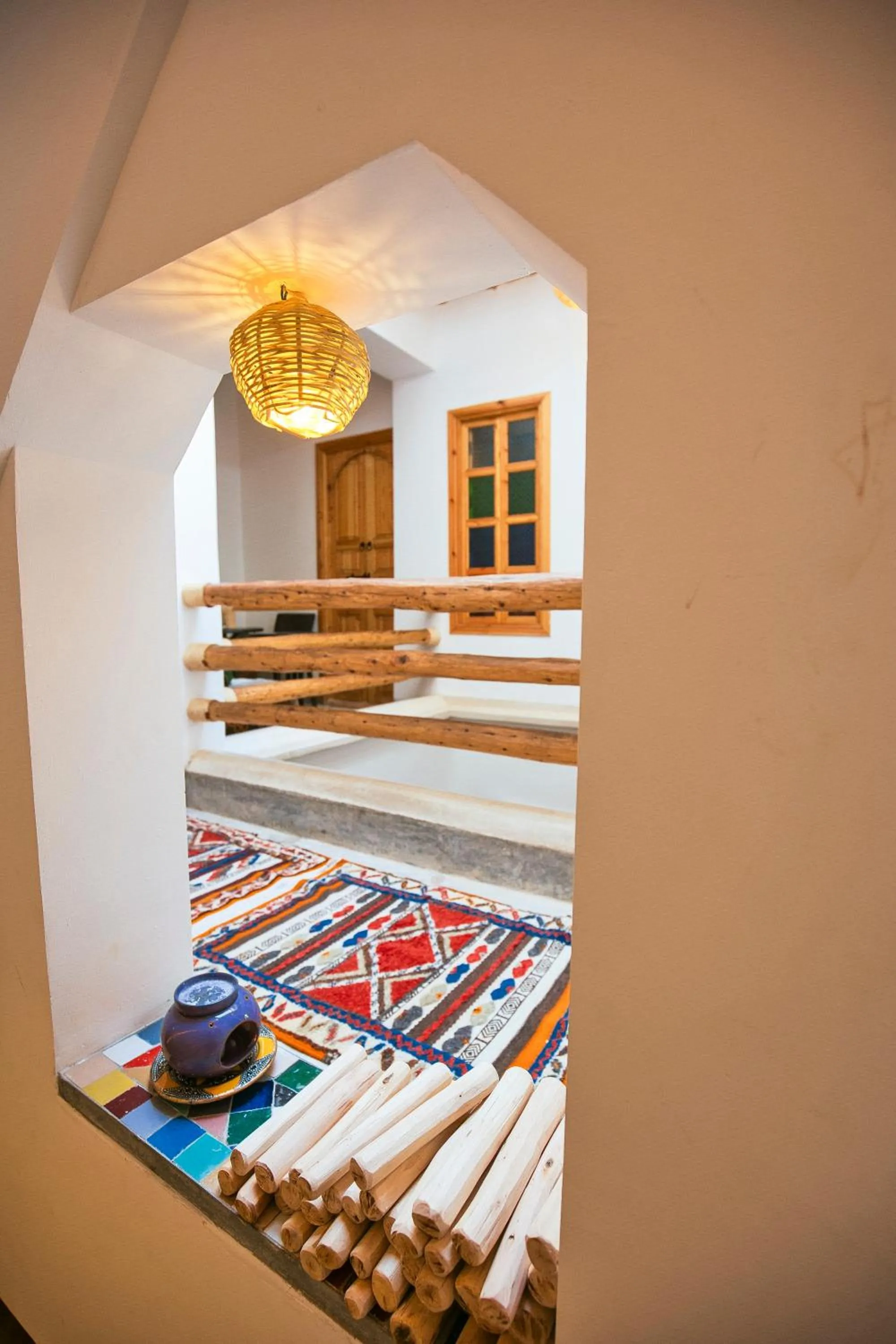 Decorative detail in Riad Mama