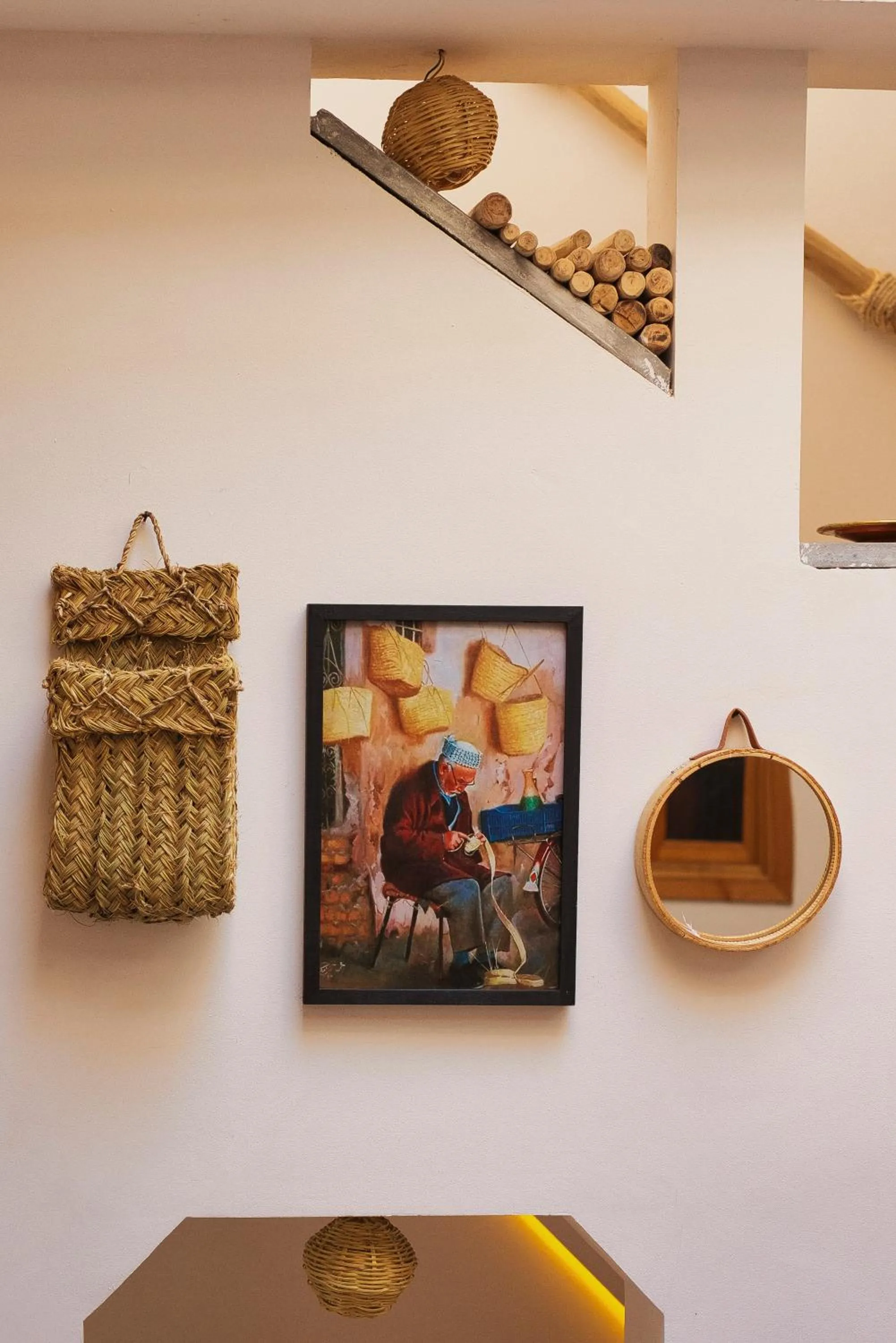 Decorative detail in Riad Mama