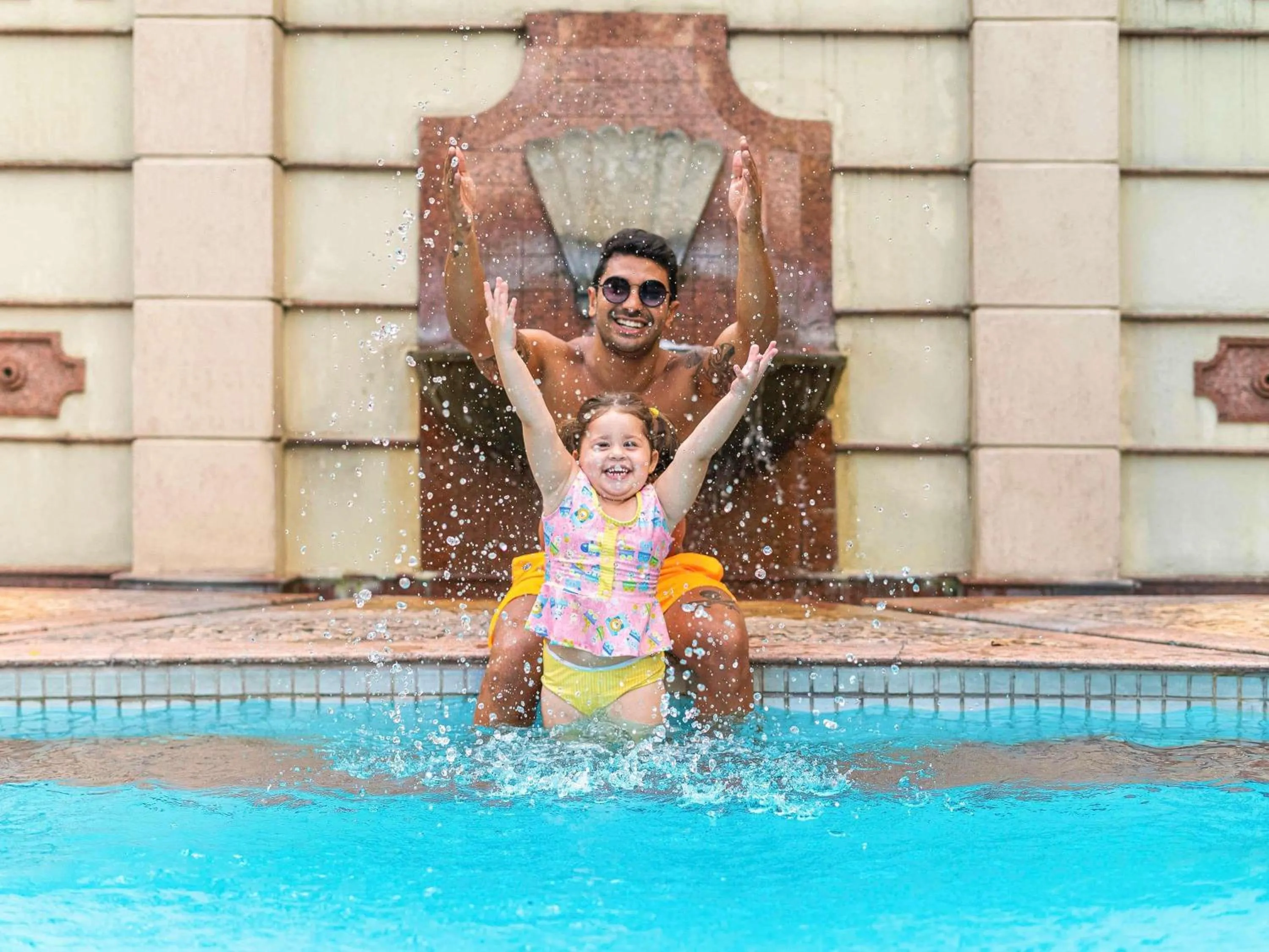 Pool view in Mercure São Paulo Ibirapuera Privilege