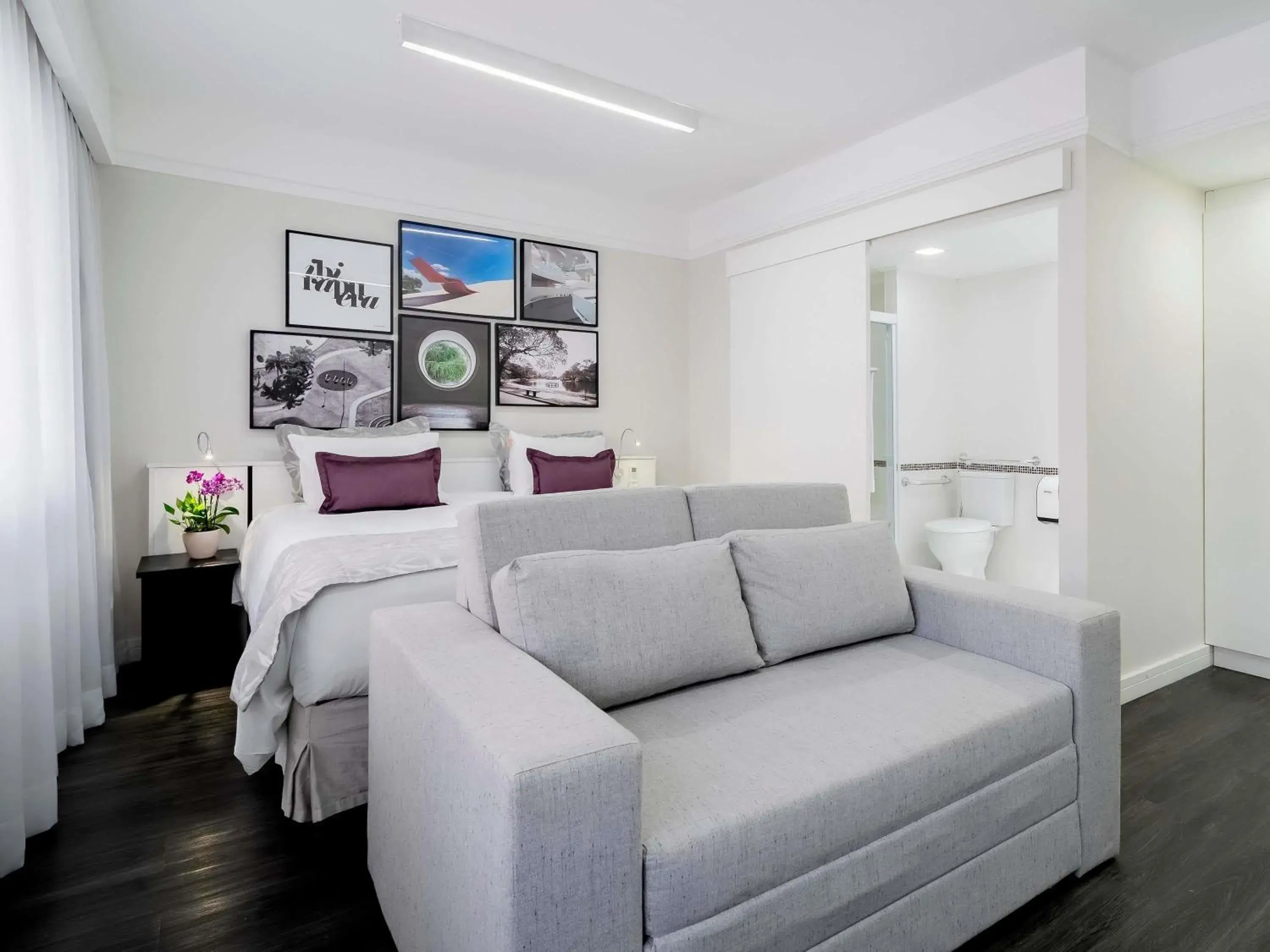 Bedroom, Bed in Mercure São Paulo Ibirapuera Privilege Bedroom, Bed in Mercure São Paulo Ibirapuera Privilege