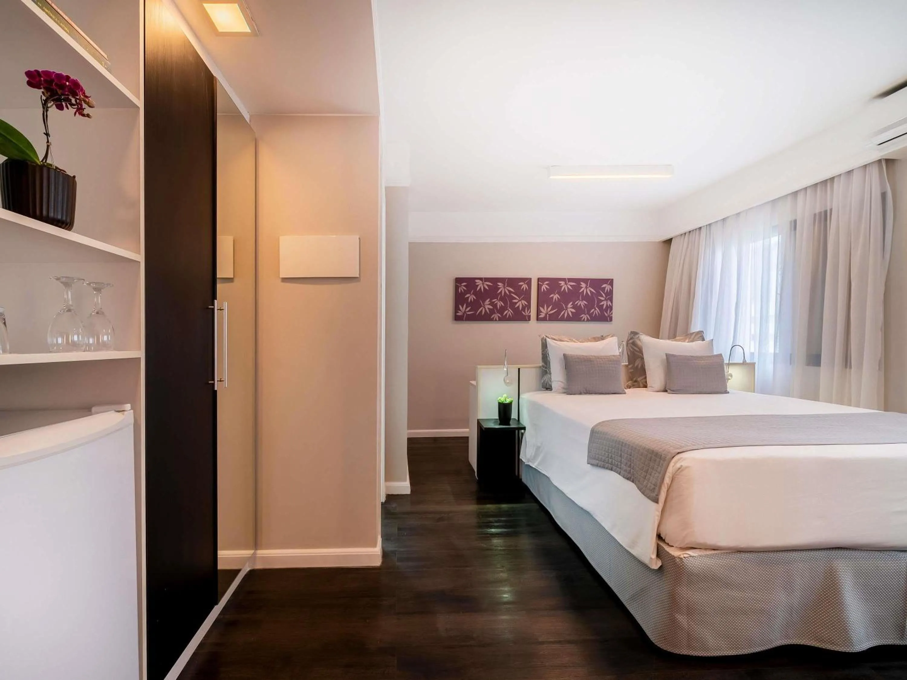 Bedroom, Bed in Mercure São Paulo Ibirapuera Privilege