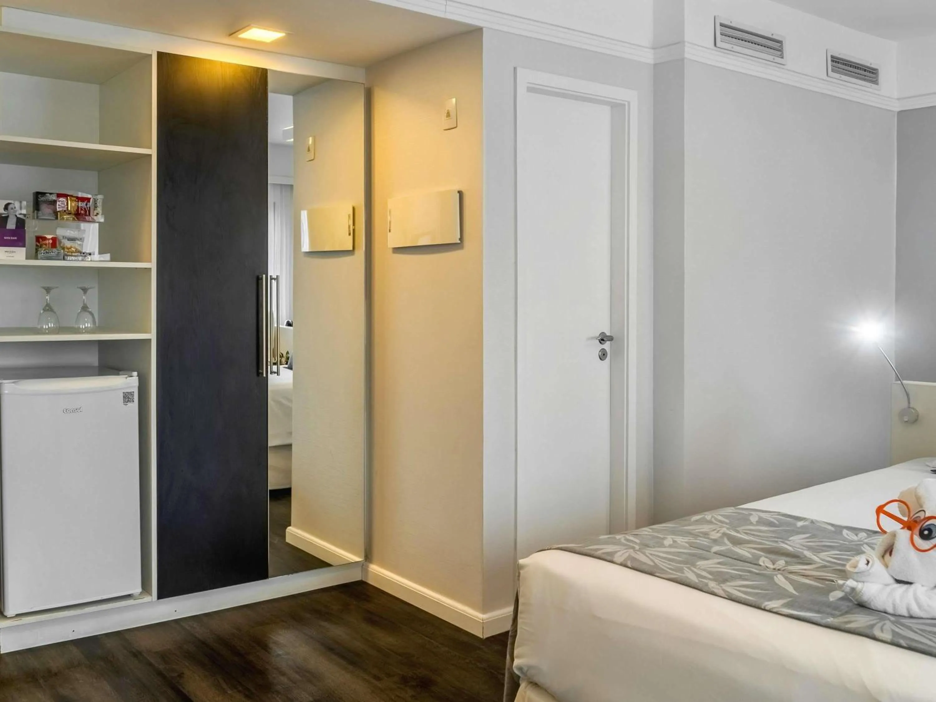 Bedroom, Bed in Mercure São Paulo Ibirapuera Privilege