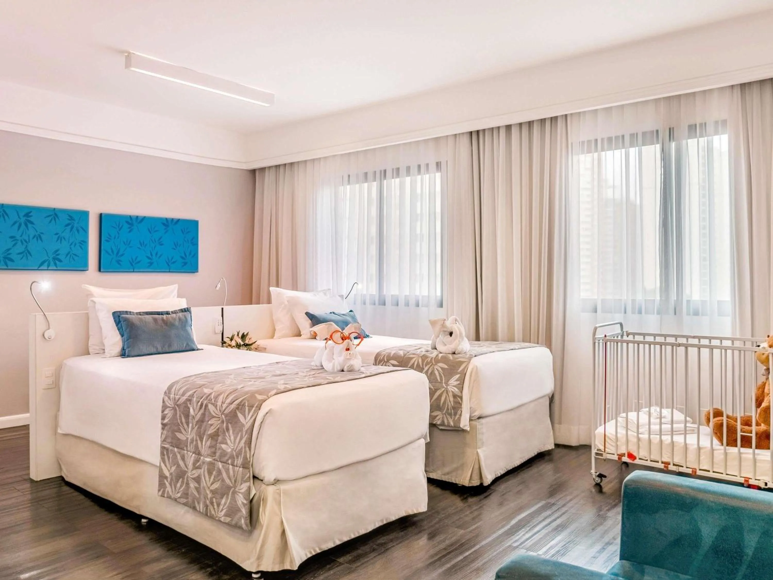 Bedroom, Bed in Mercure São Paulo Ibirapuera Privilege