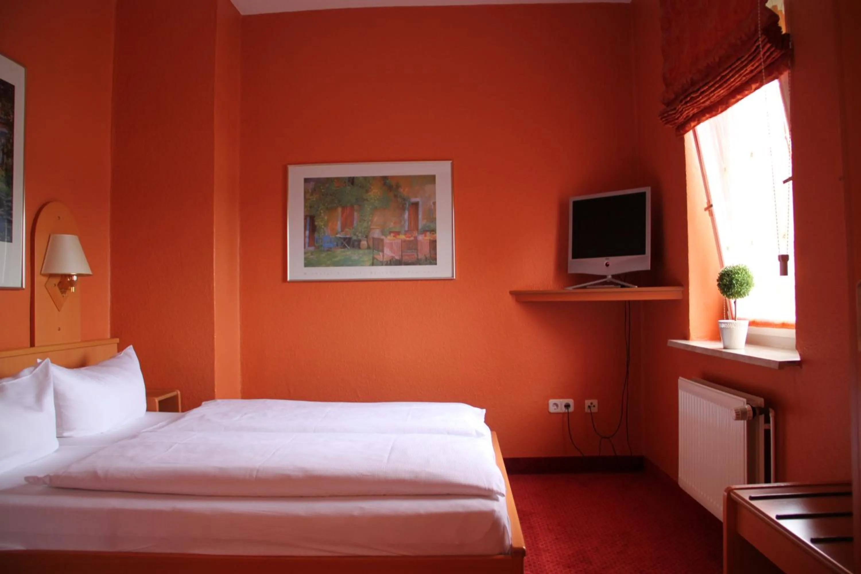 Single Room with Bathroom in Buskes Hotel Steinförde