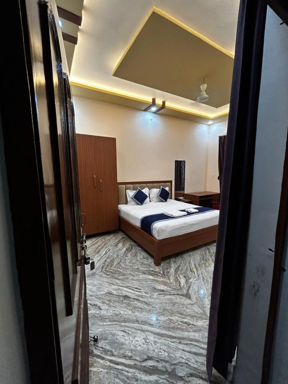 Bed in Kashyaam Inn