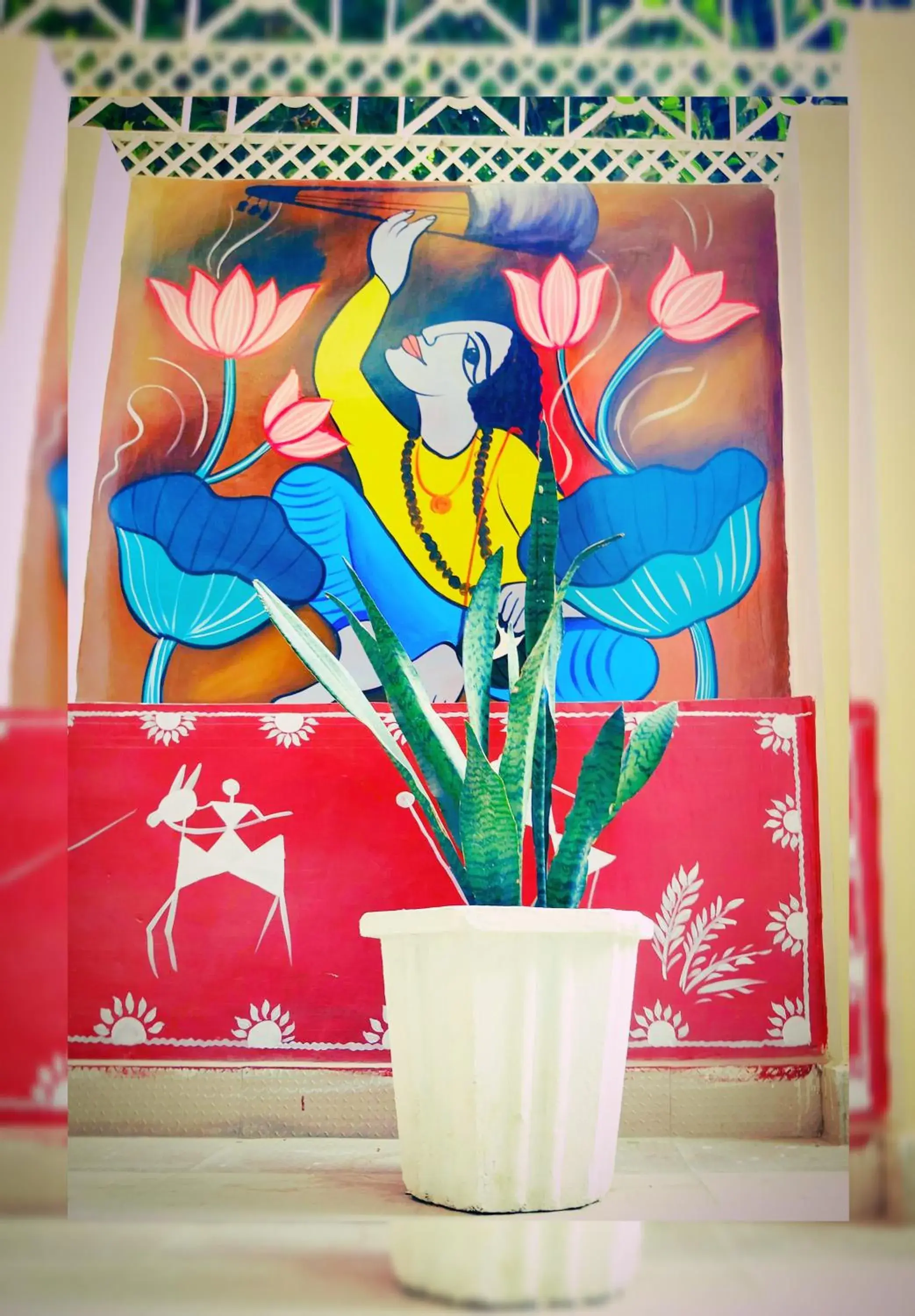 Property building in Kashyaam Inn Property building in Kashyaam Inn