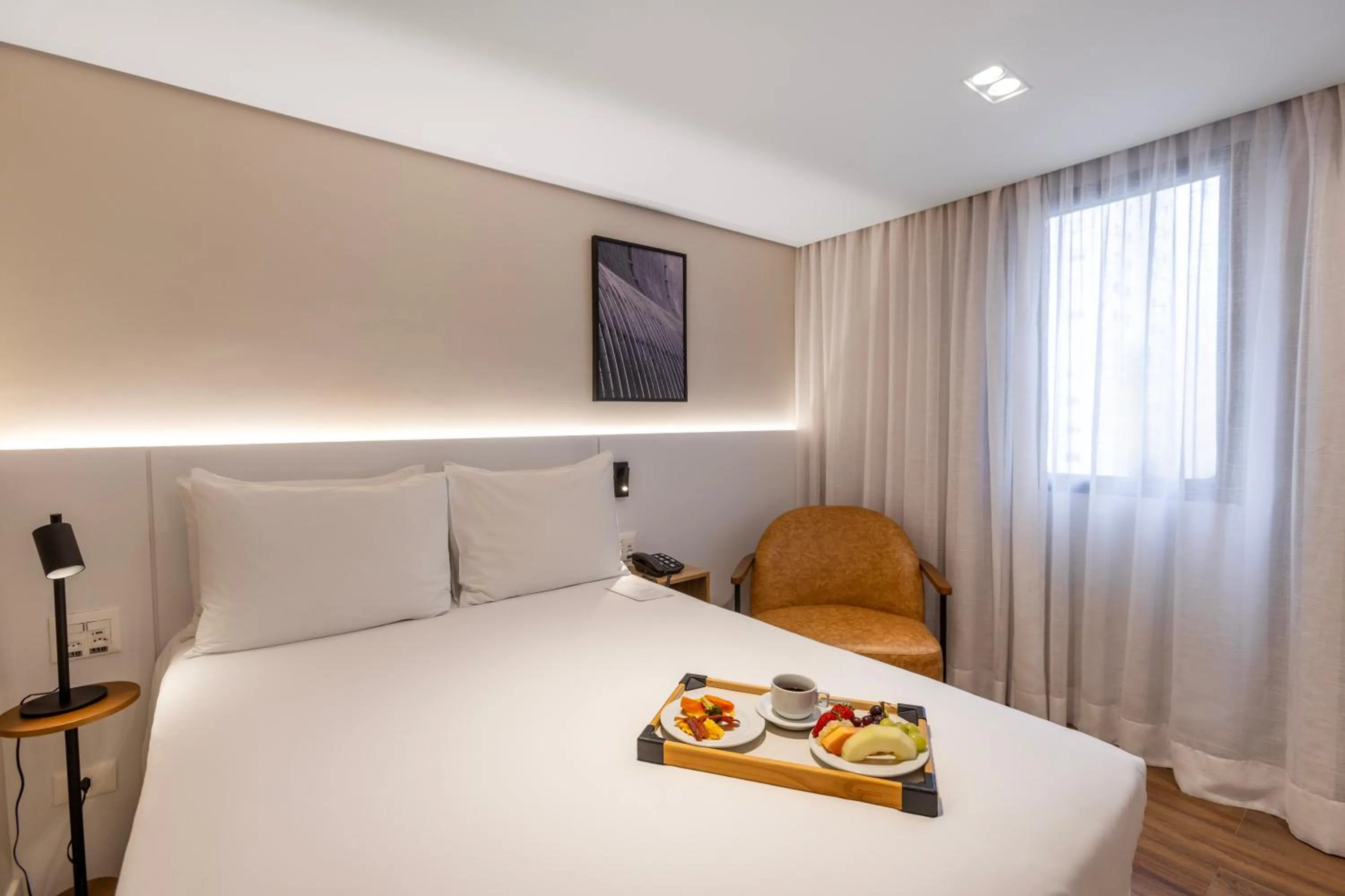 Bed in Mercure Sao Paulo Berrini