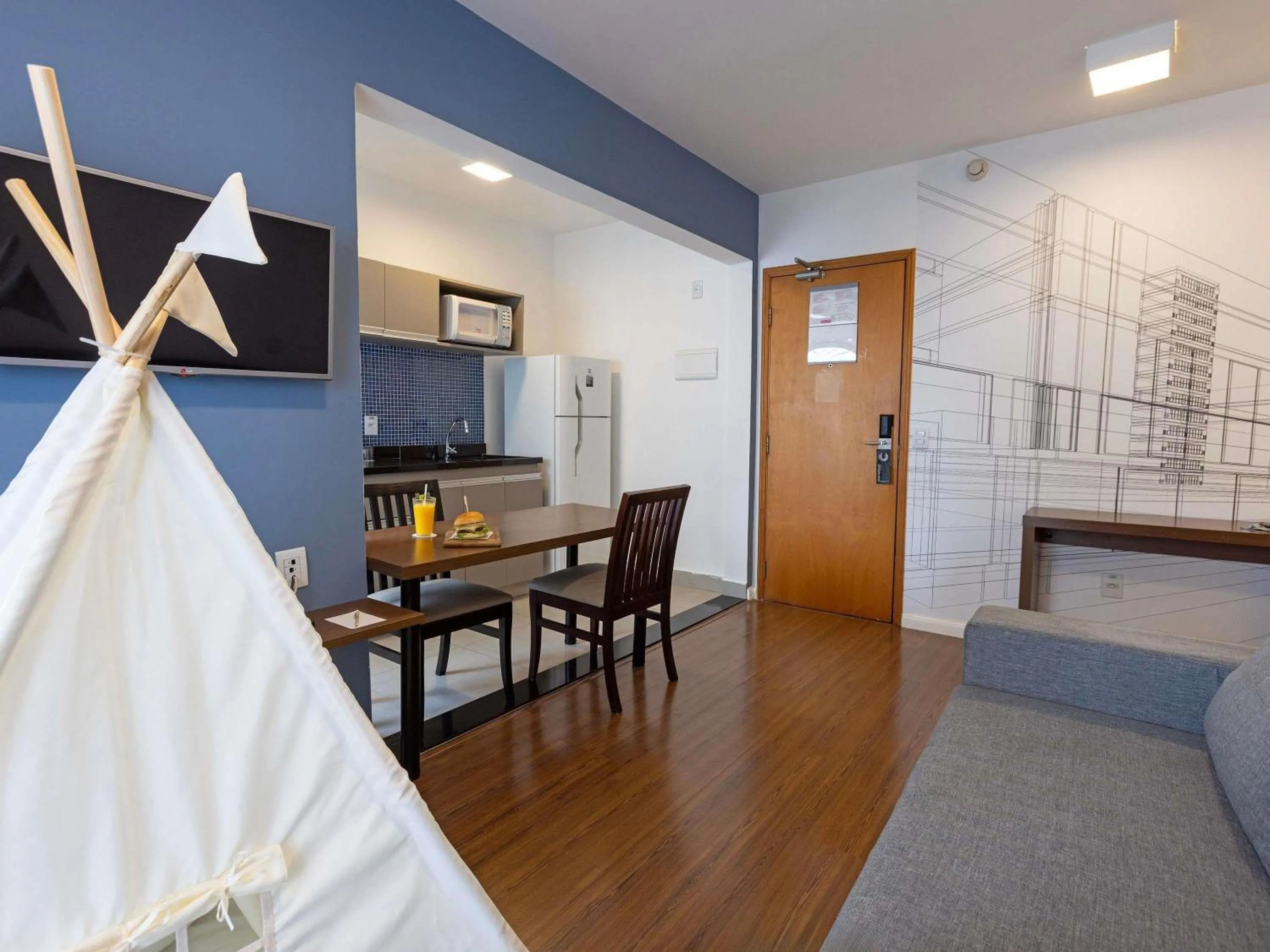 Bedroom in Mercure Sao Paulo Berrini