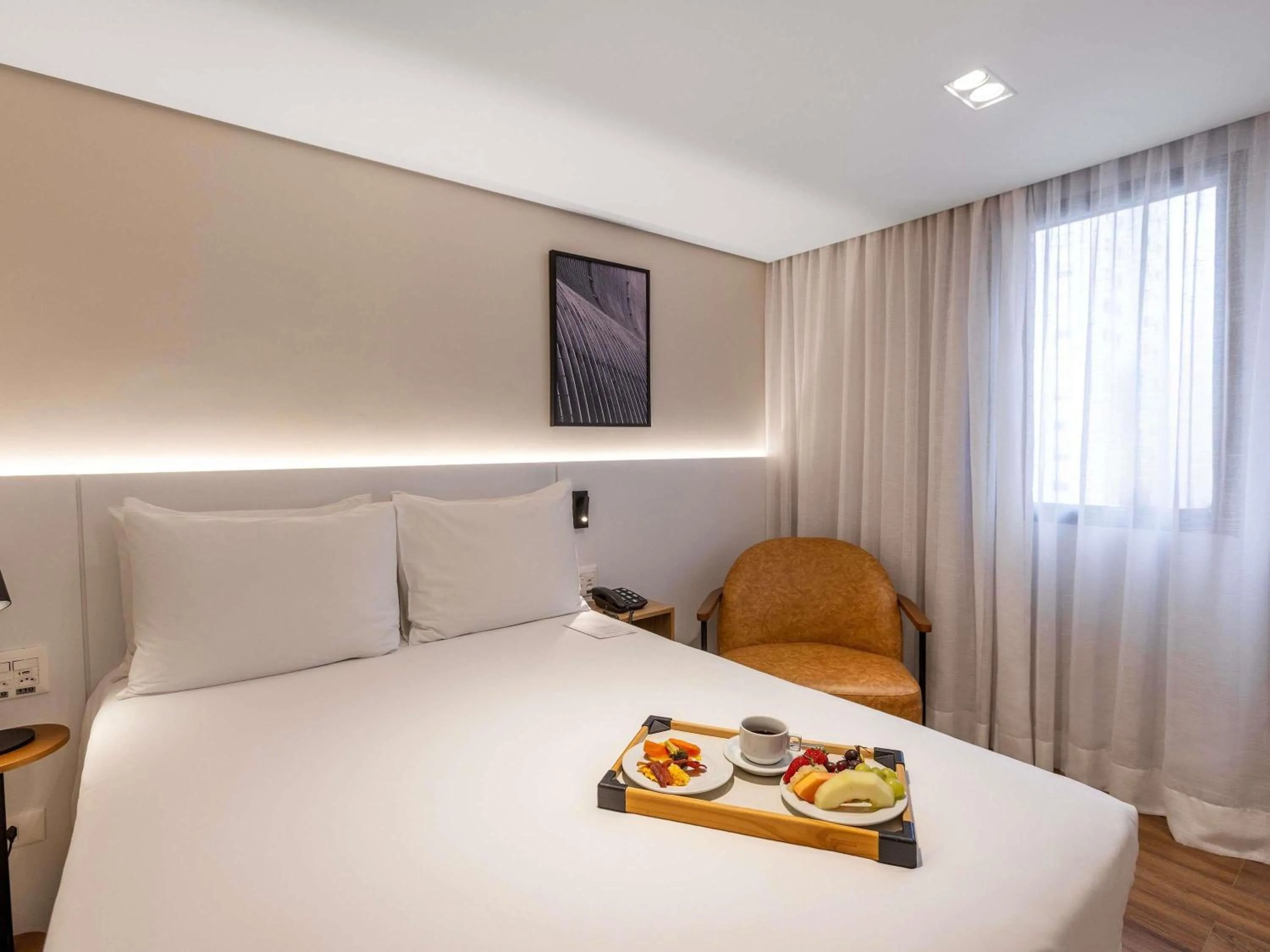 Bedroom, Bed in Mercure Sao Paulo Berrini