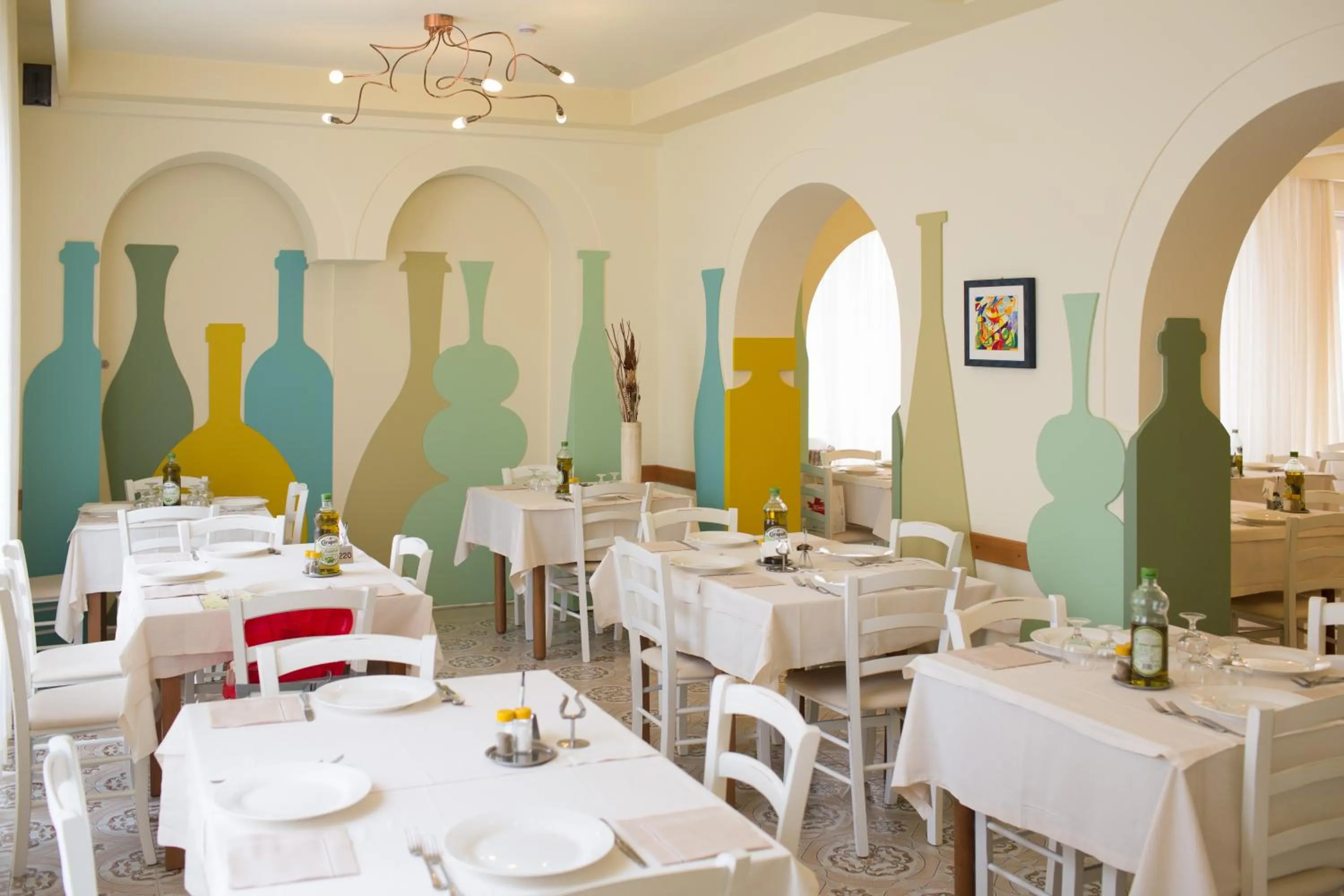 Restaurant/places to eat in Hotel Trieste