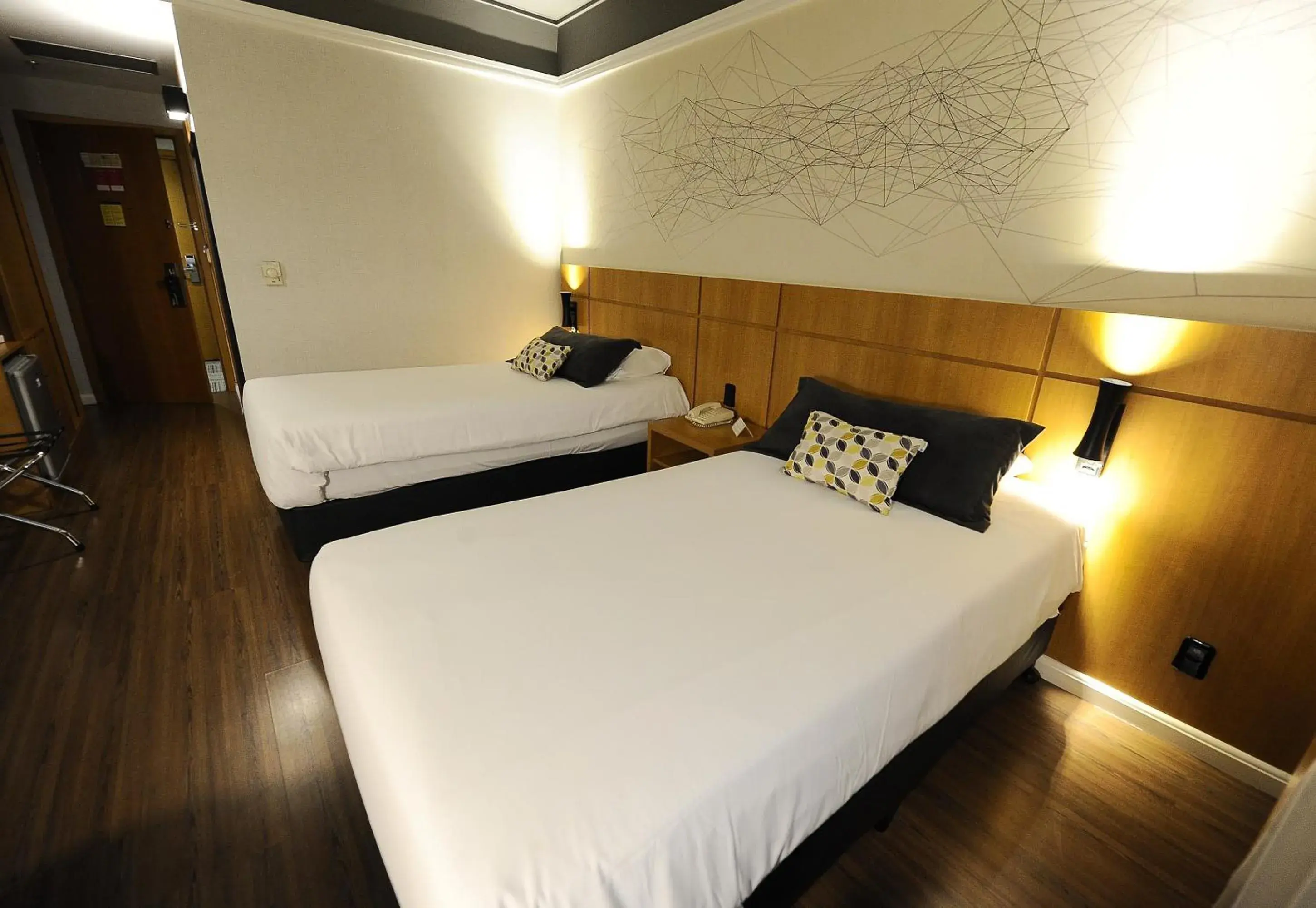 View (from property/room), Bed in Bristol Santo André ABC São Paulo View (from property/room), Bed in Bristol Santo André ABC São Paulo