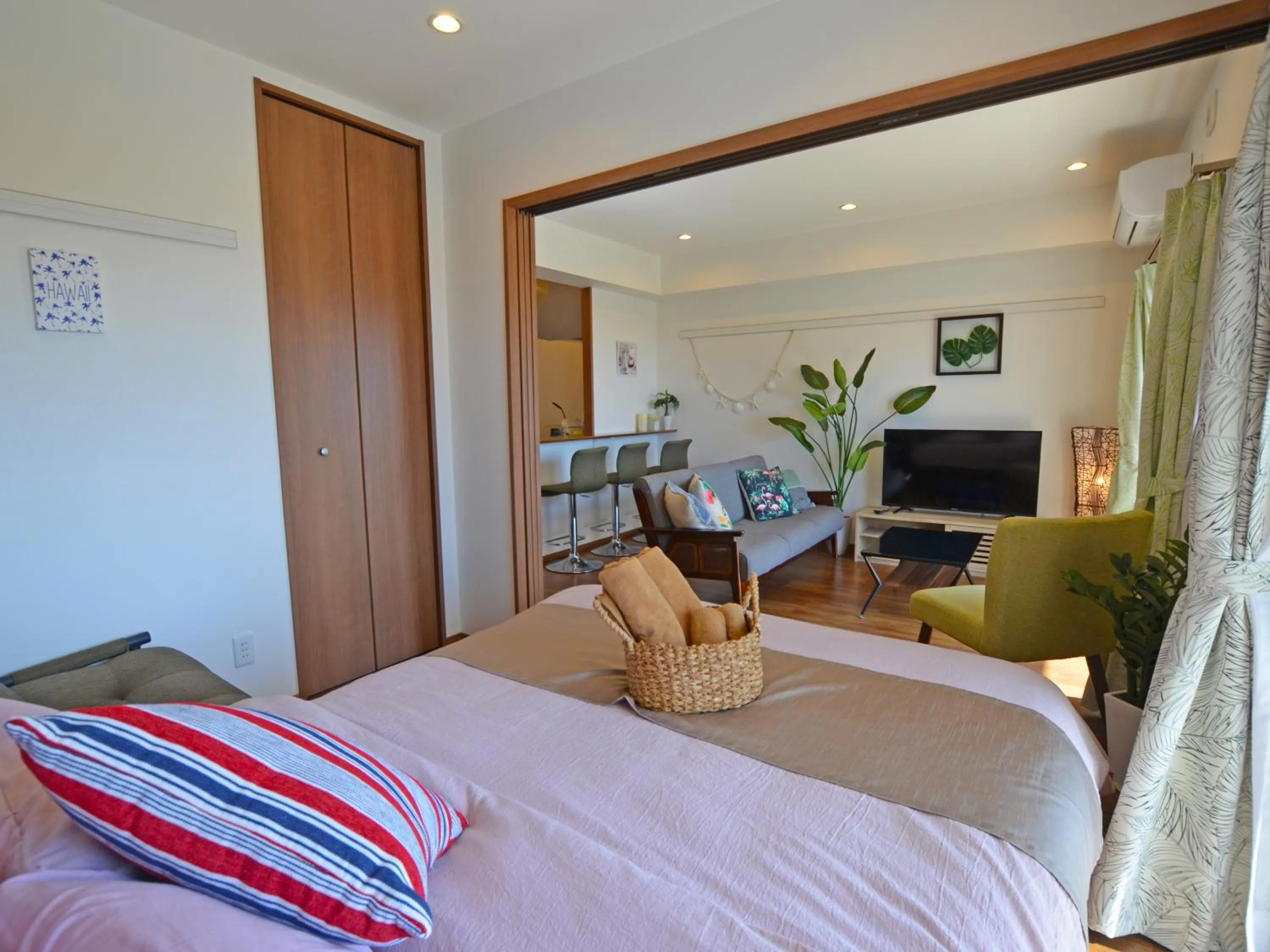 Bed in Churaumi Terrace