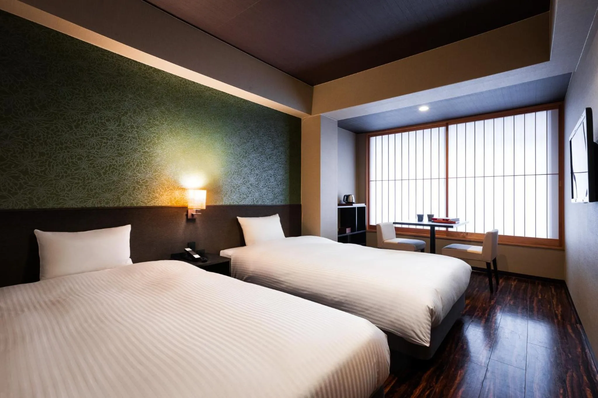 Photo of the whole room, Bed in Rinn Kiyomizu Gion