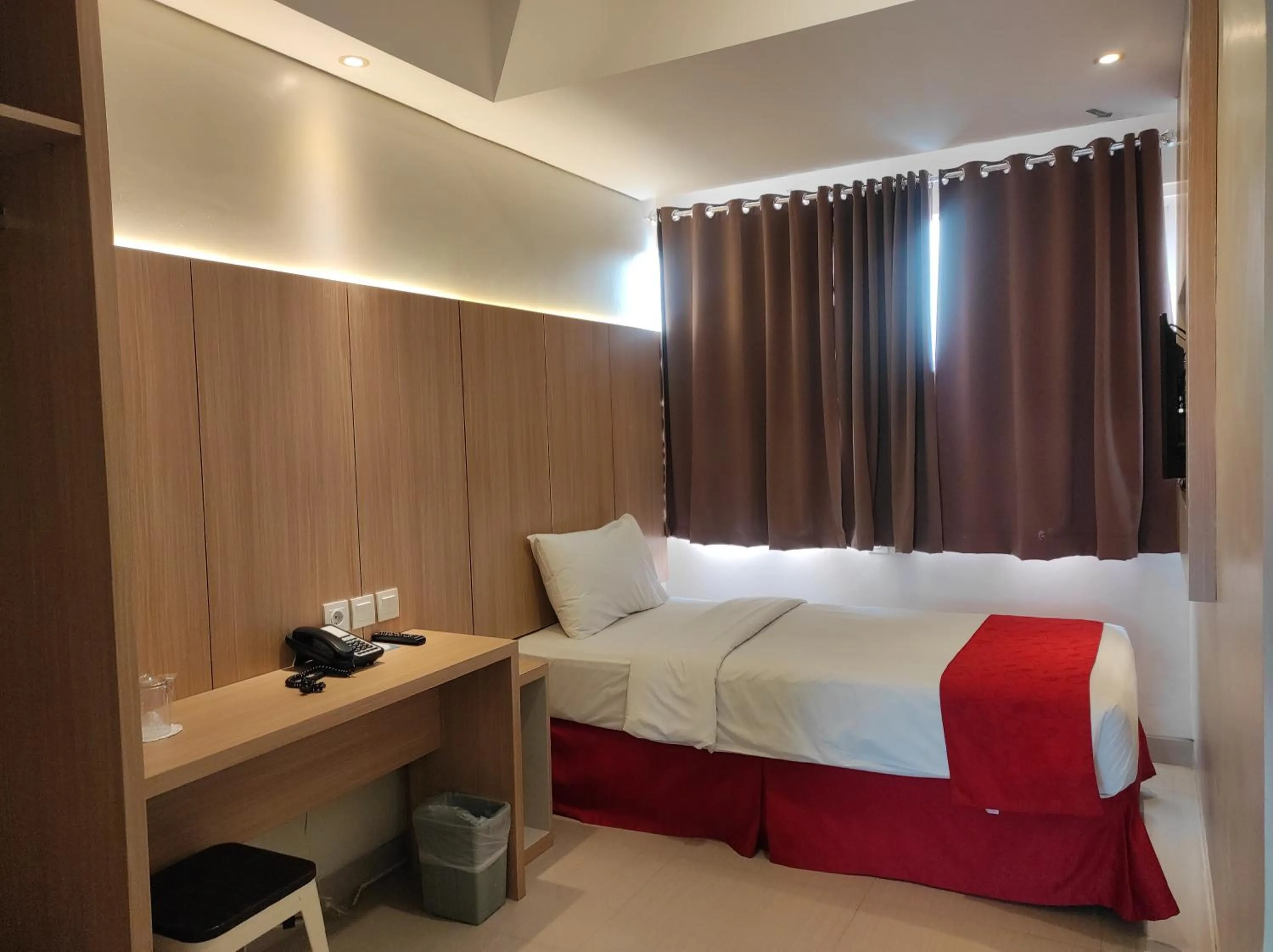 Bed in Hotel Brothers Inn Babarsari