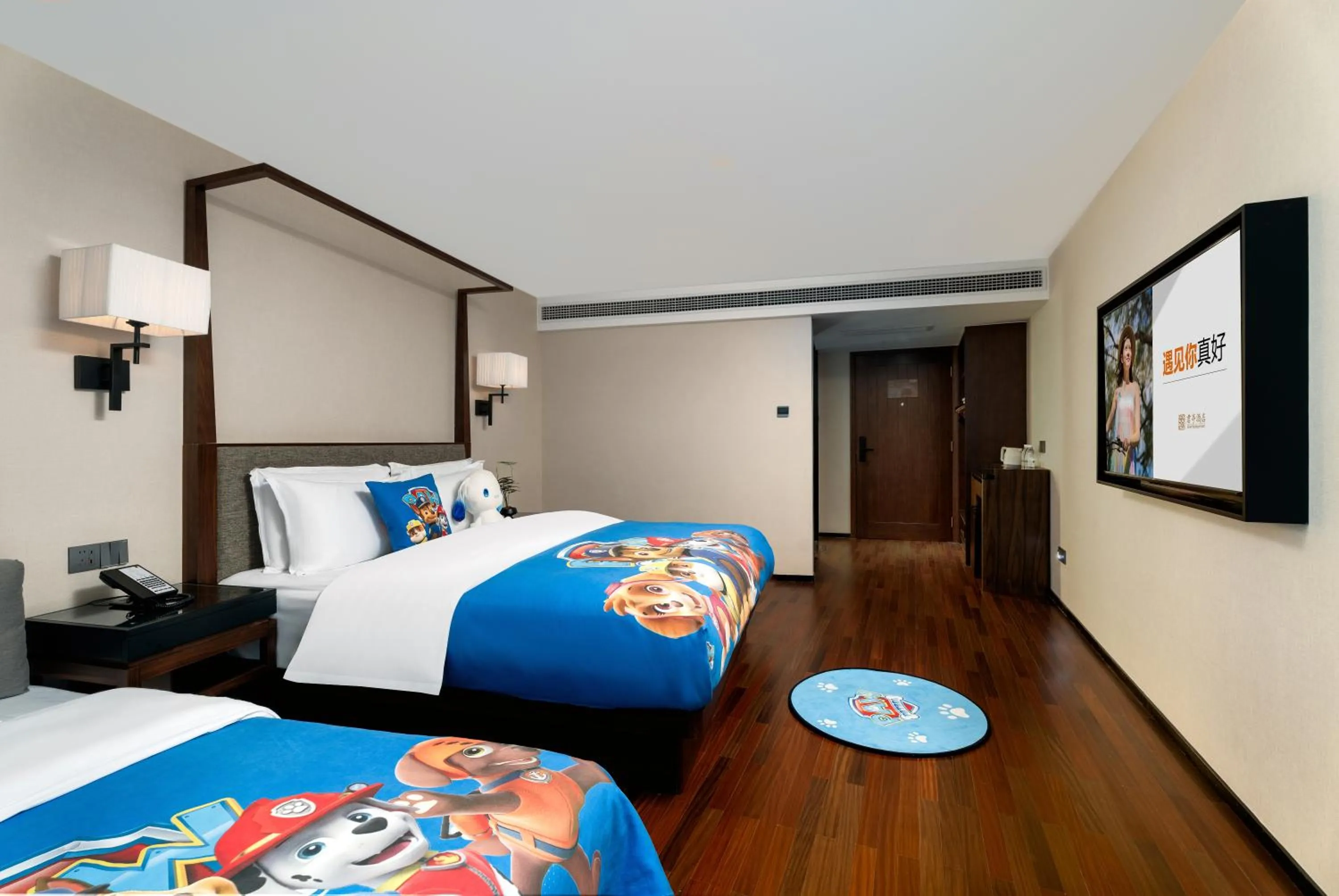 Bed in SSAW Boutique Hotel Chongqing Jiefangbei