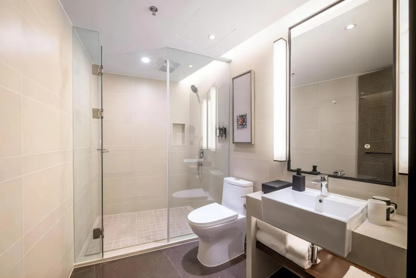 Toilet in SSAW Boutique Hotel Chongqing Jiefangbei