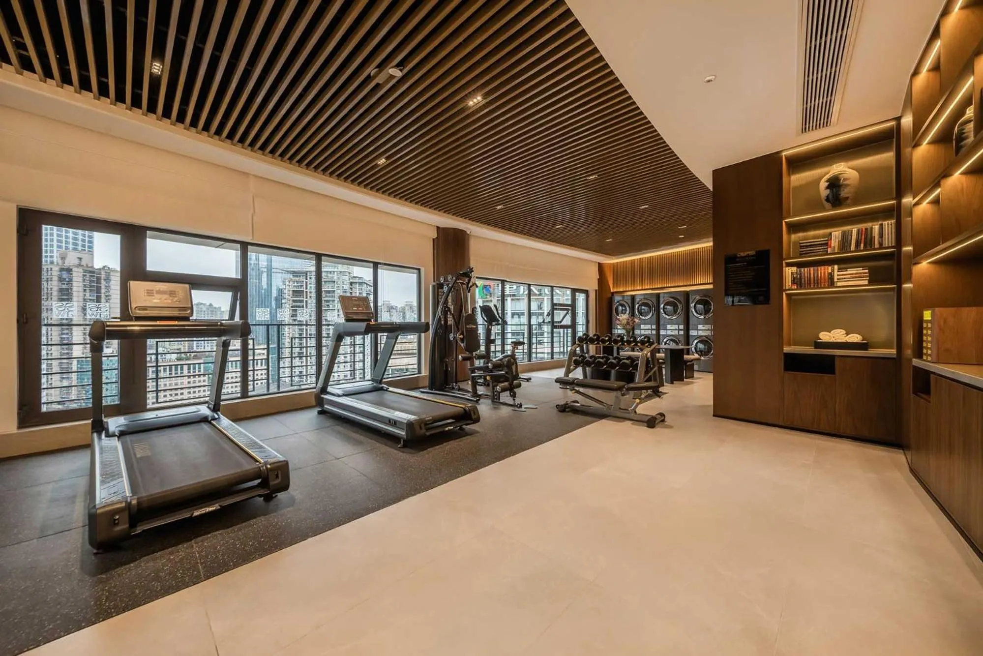Fitness centre/facilities in SSAW Boutique Hotel Chongqing Jiefangbei