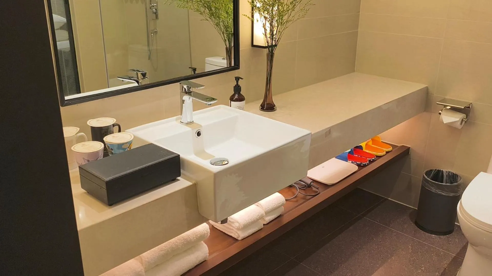 Toilet in SSAW Boutique Hotel Chongqing Jiefangbei