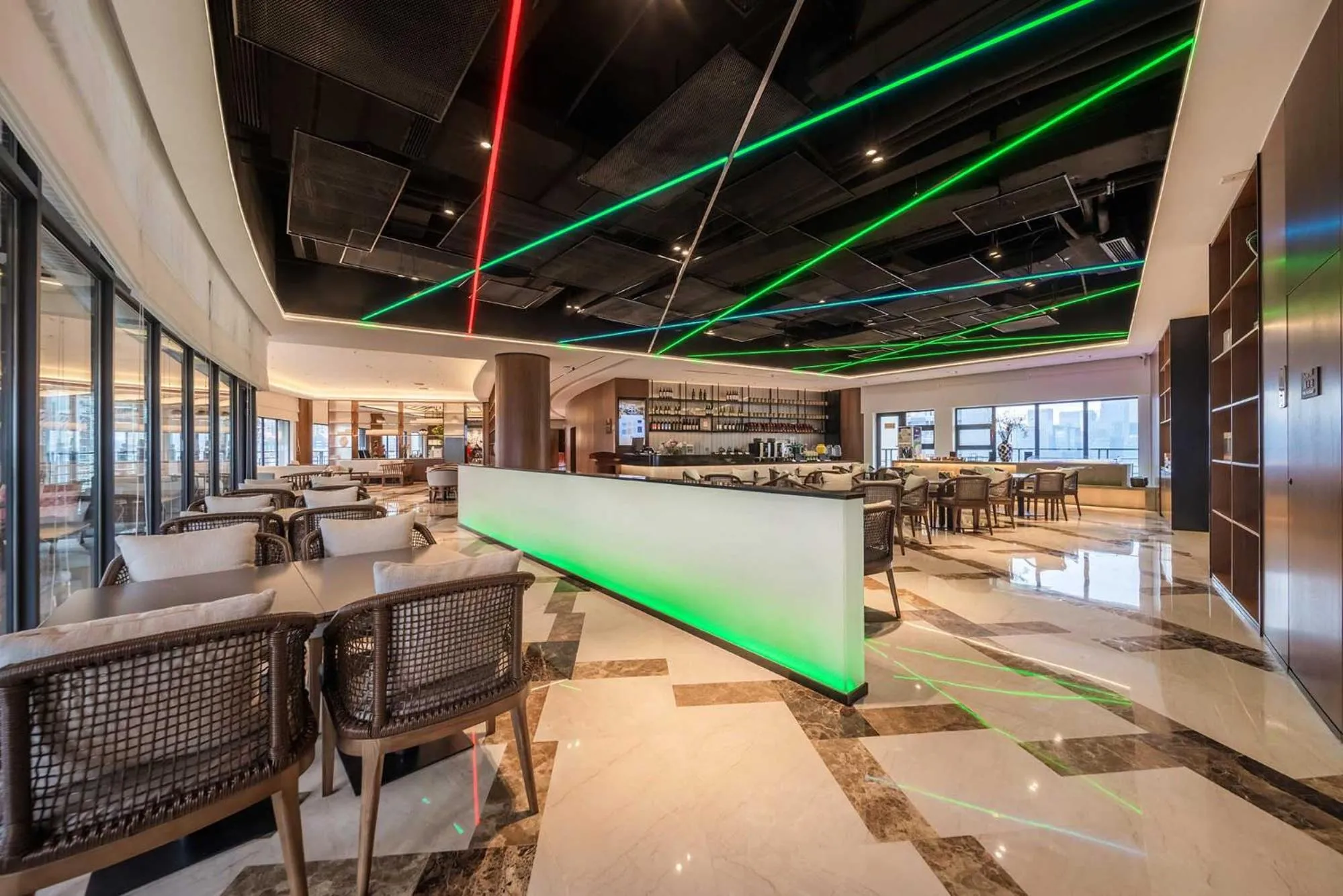 Lounge or bar in SSAW Boutique Hotel Chongqing Jiefangbei