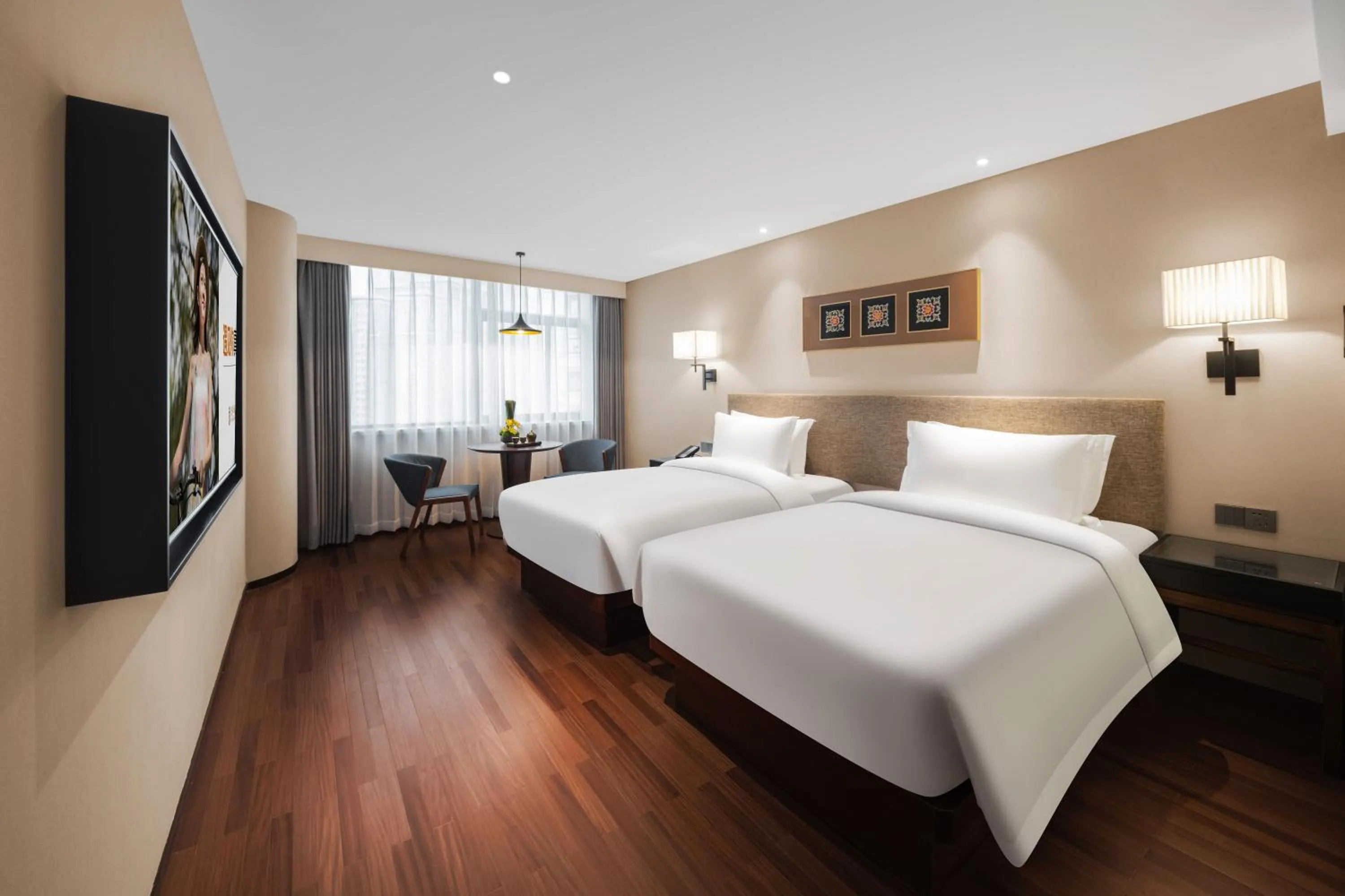 Bedroom, Bed in SSAW Boutique Hotel Chongqing Jiefangbei