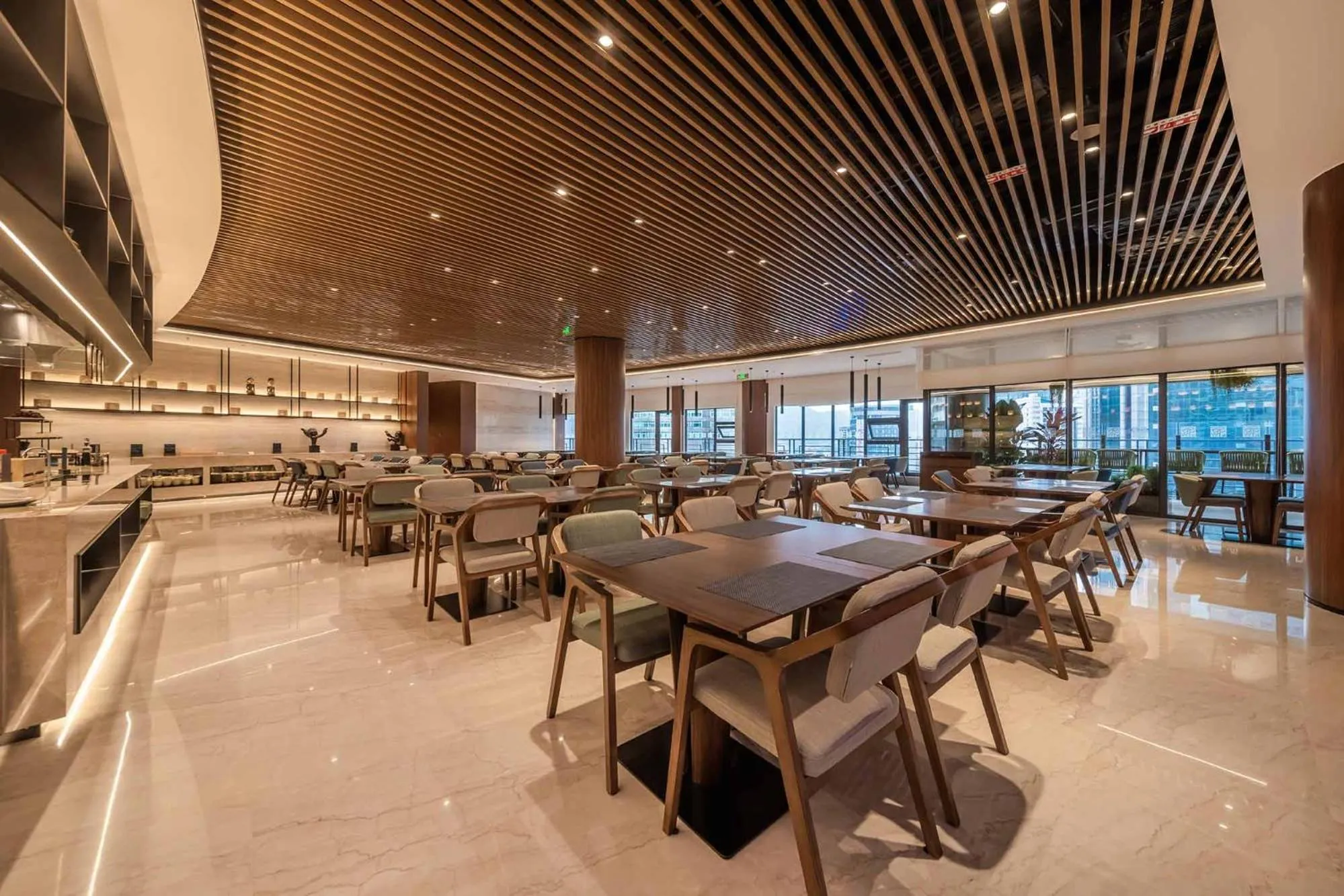 Restaurant/places to eat in SSAW Boutique Hotel Chongqing Jiefangbei