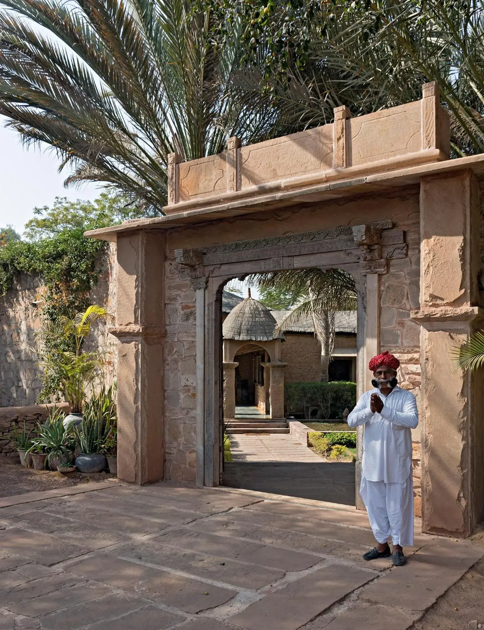 Facade/entrance in MANVĀR SHERGARH, THE DESERT RESORT Facade/entrance in MANVĀR SHERGARH, THE DESERT RESORT