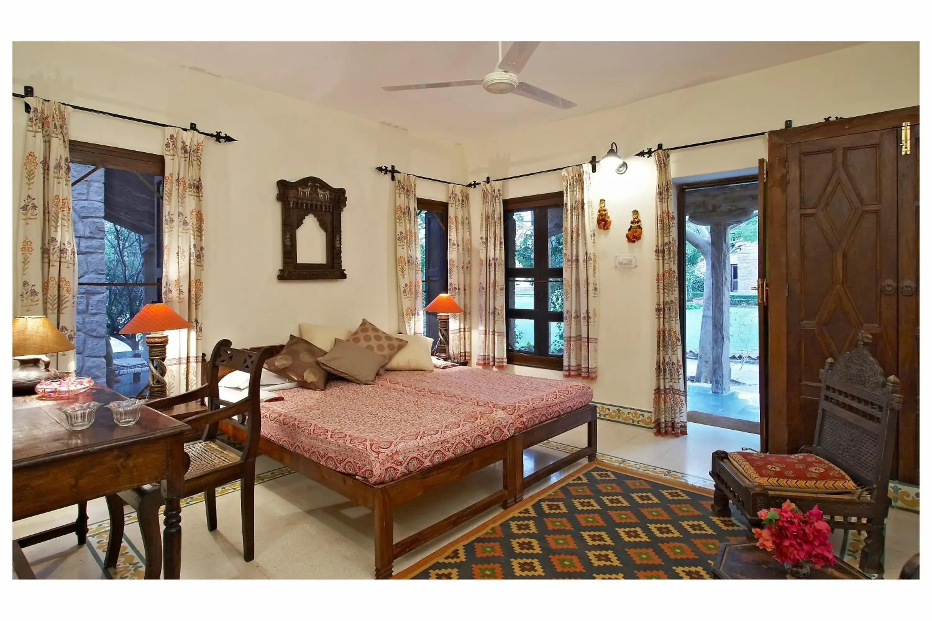 Photo of the whole room, Bed in MANVĀR SHERGARH, THE DESERT RESORT Photo of the whole room, Bed in MANVĀR SHERGARH, THE DESERT RESORT