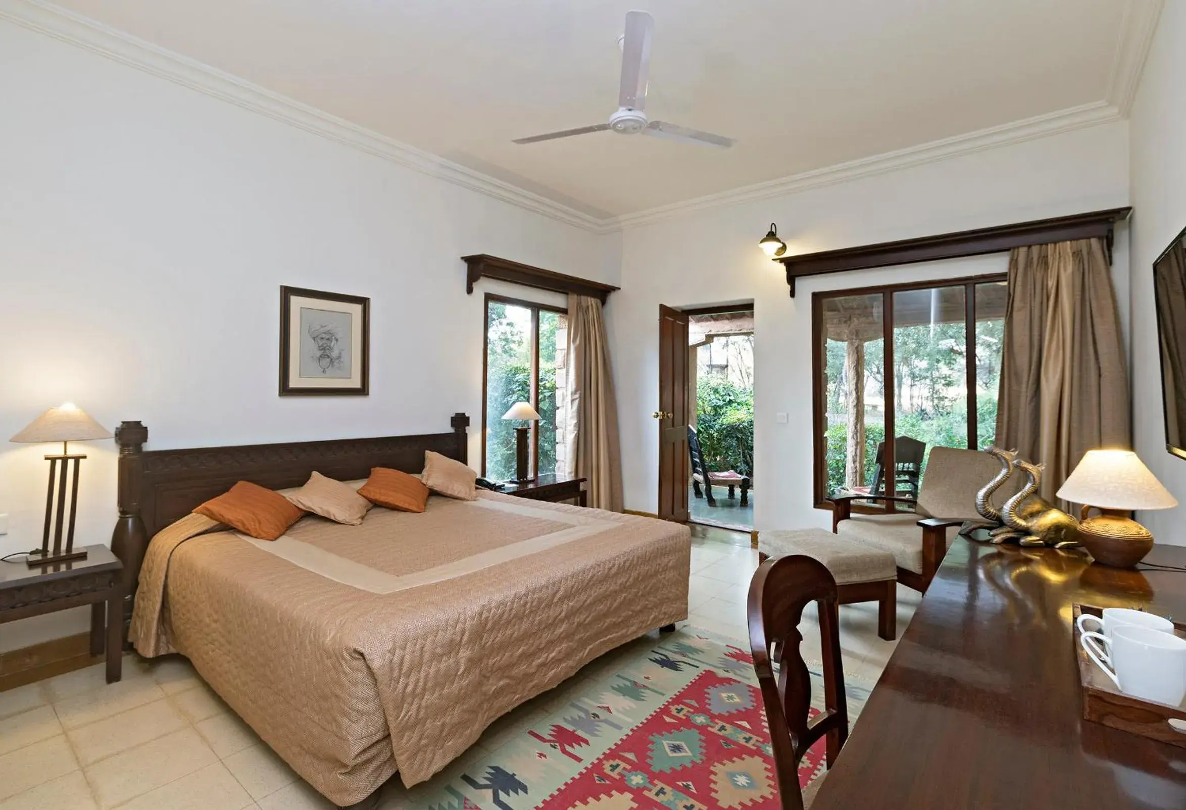 Photo of the whole room, Bed in MANVĀR SHERGARH, THE DESERT RESORT Photo of the whole room, Bed in MANVĀR SHERGARH, THE DESERT RESORT