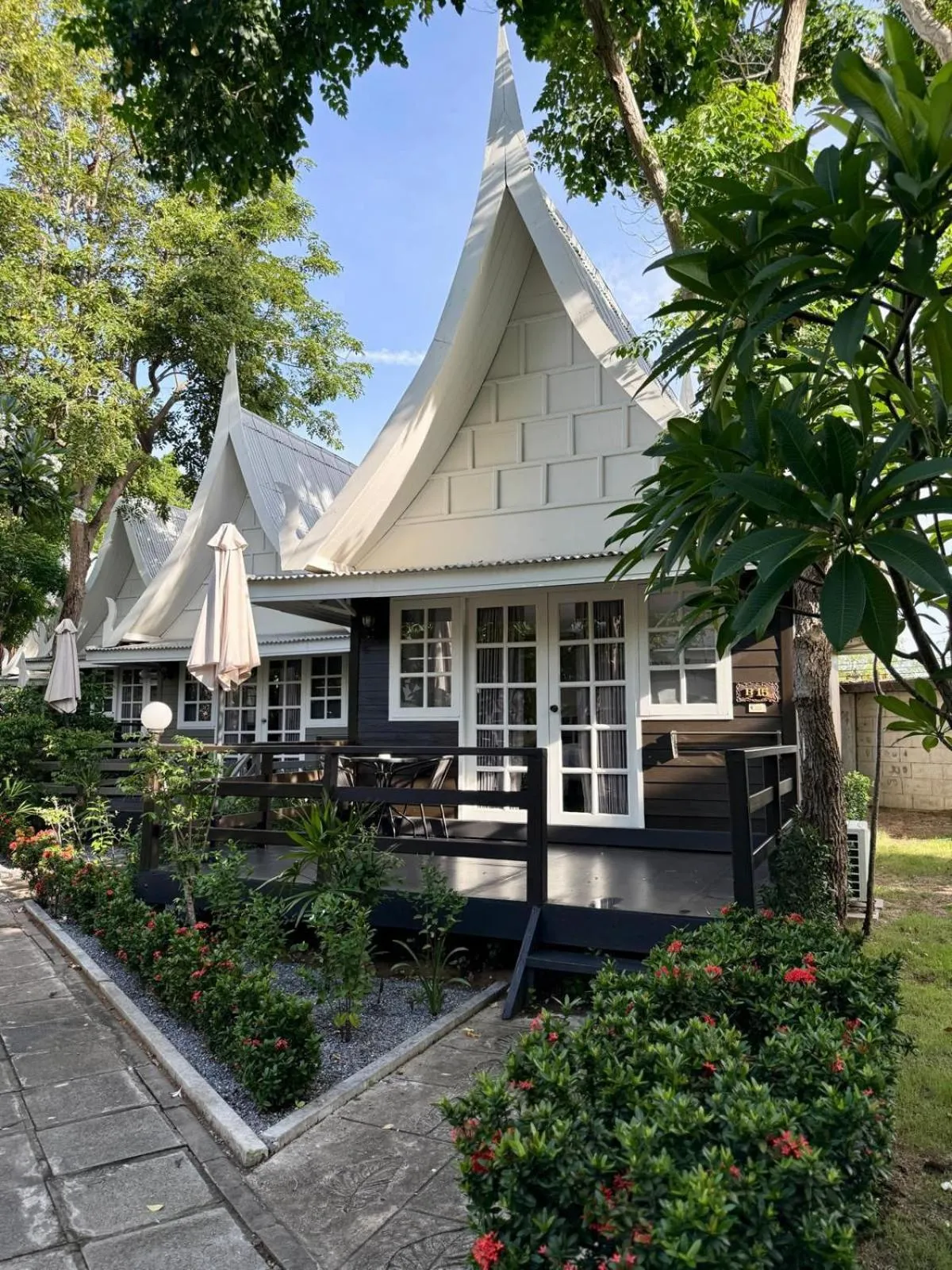 Property building in Luna Hut Resort