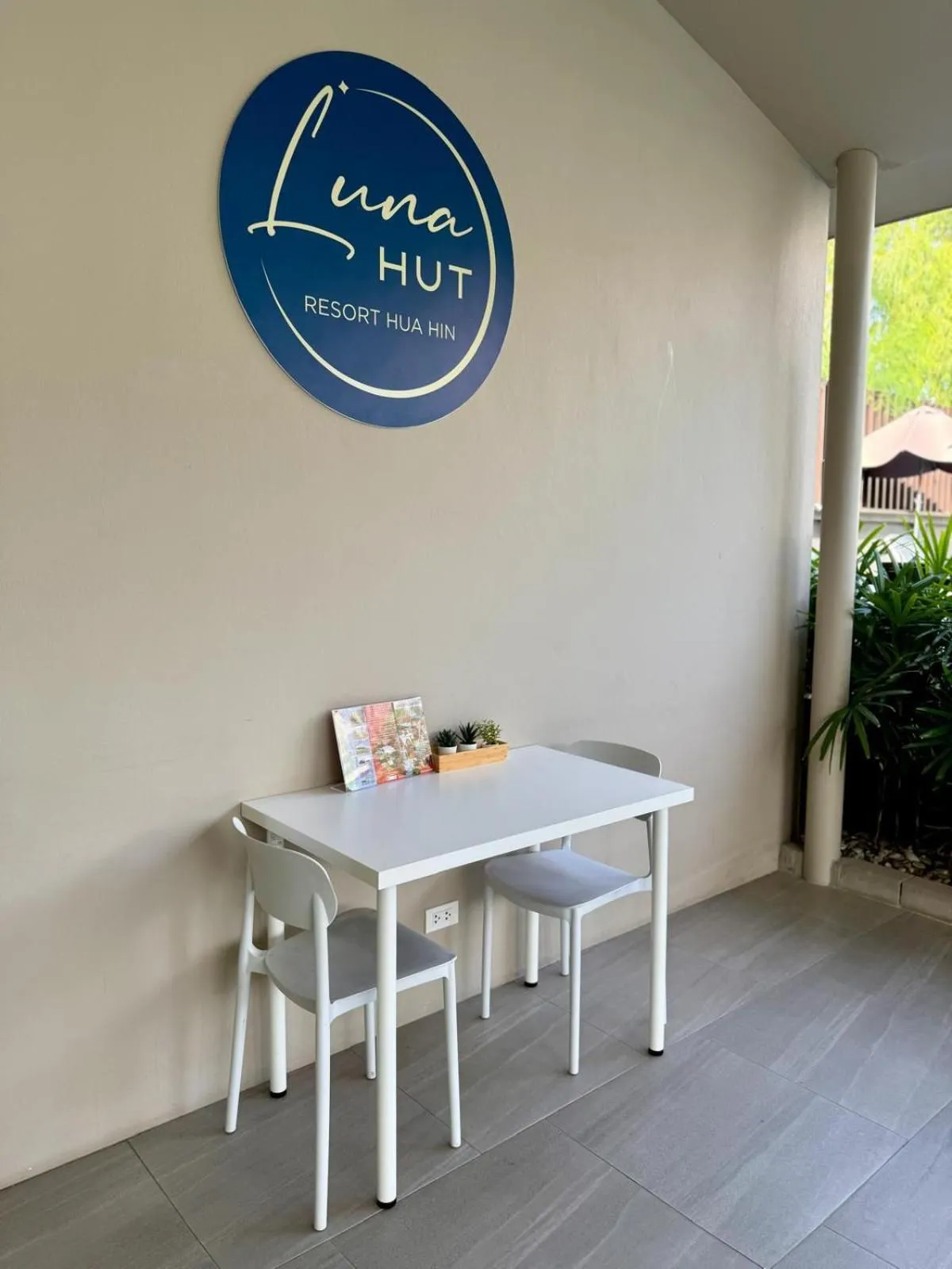 Property logo or sign in Luna Hut Resort