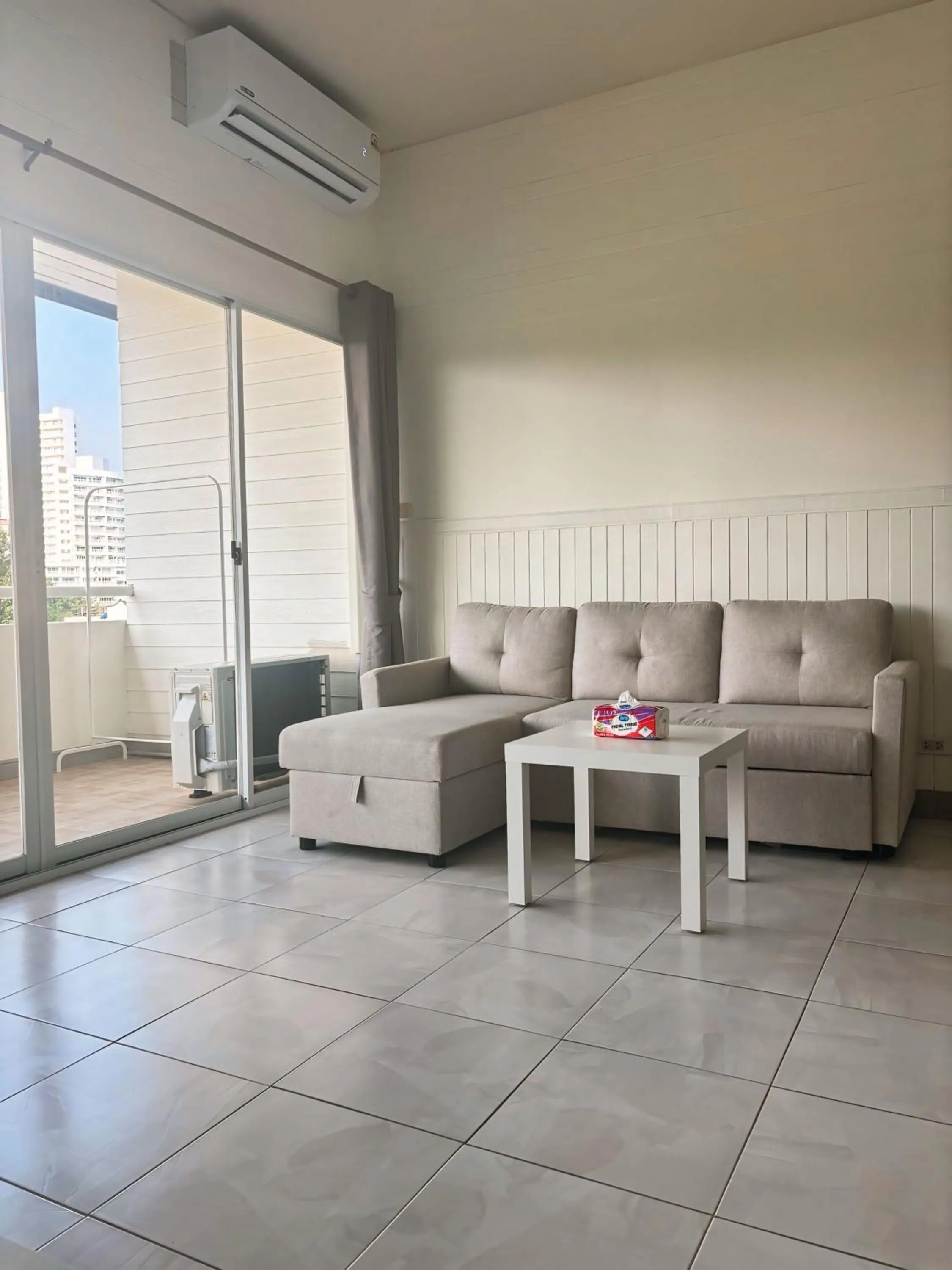 Living room in Luna Hut Resort