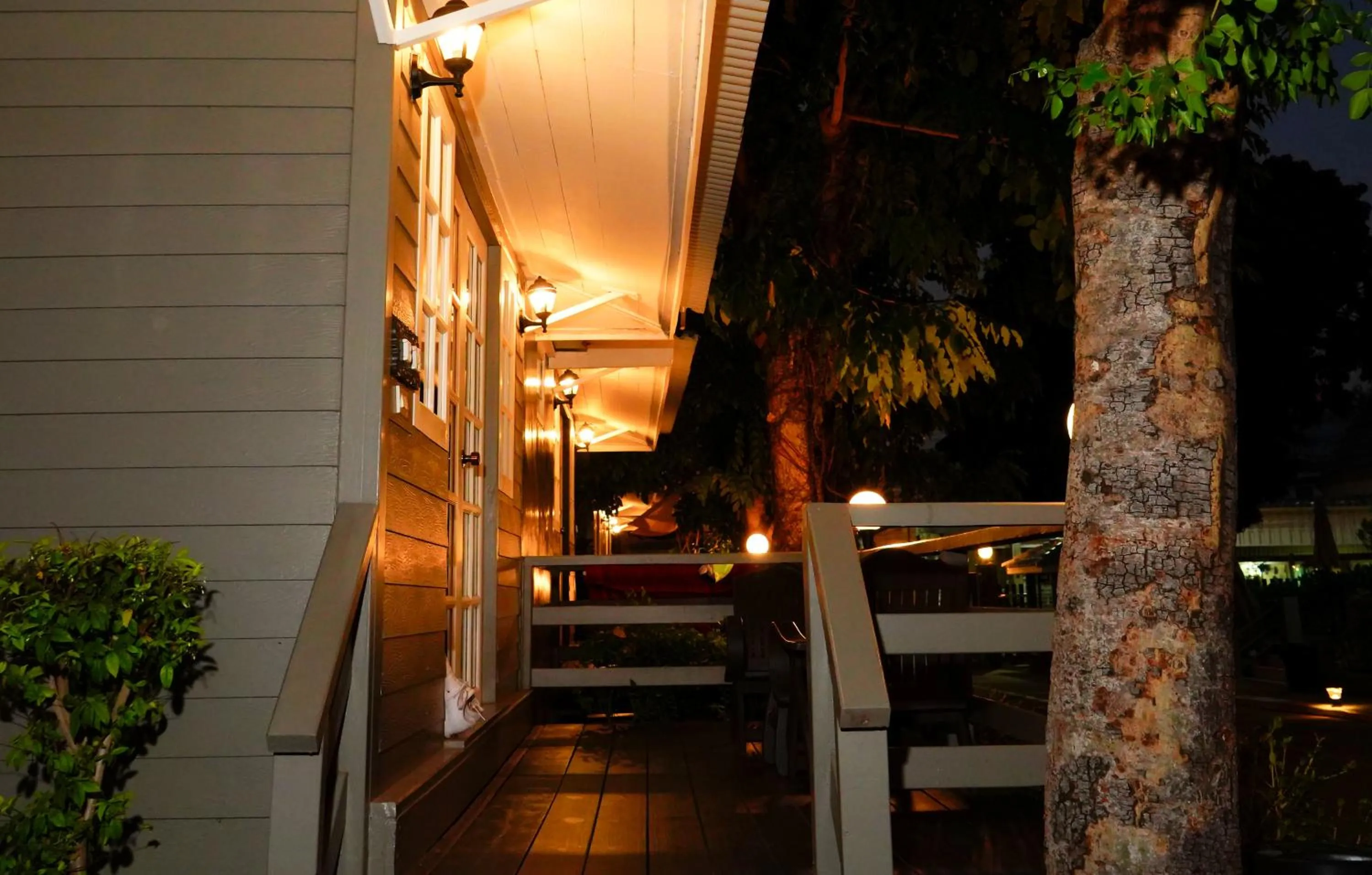 Property building in Luna Hut Resort