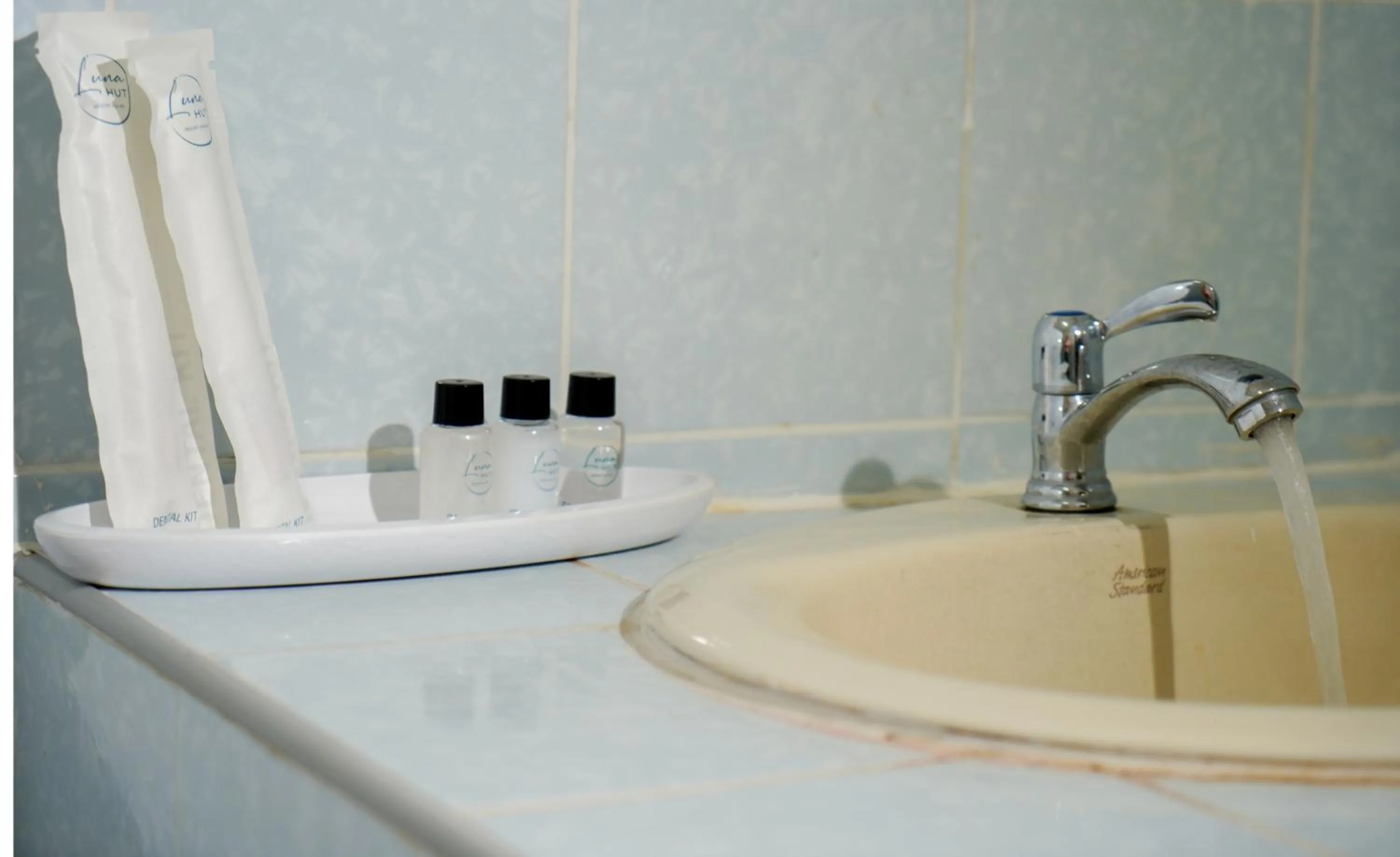 Bathroom in Luna Hut Resort