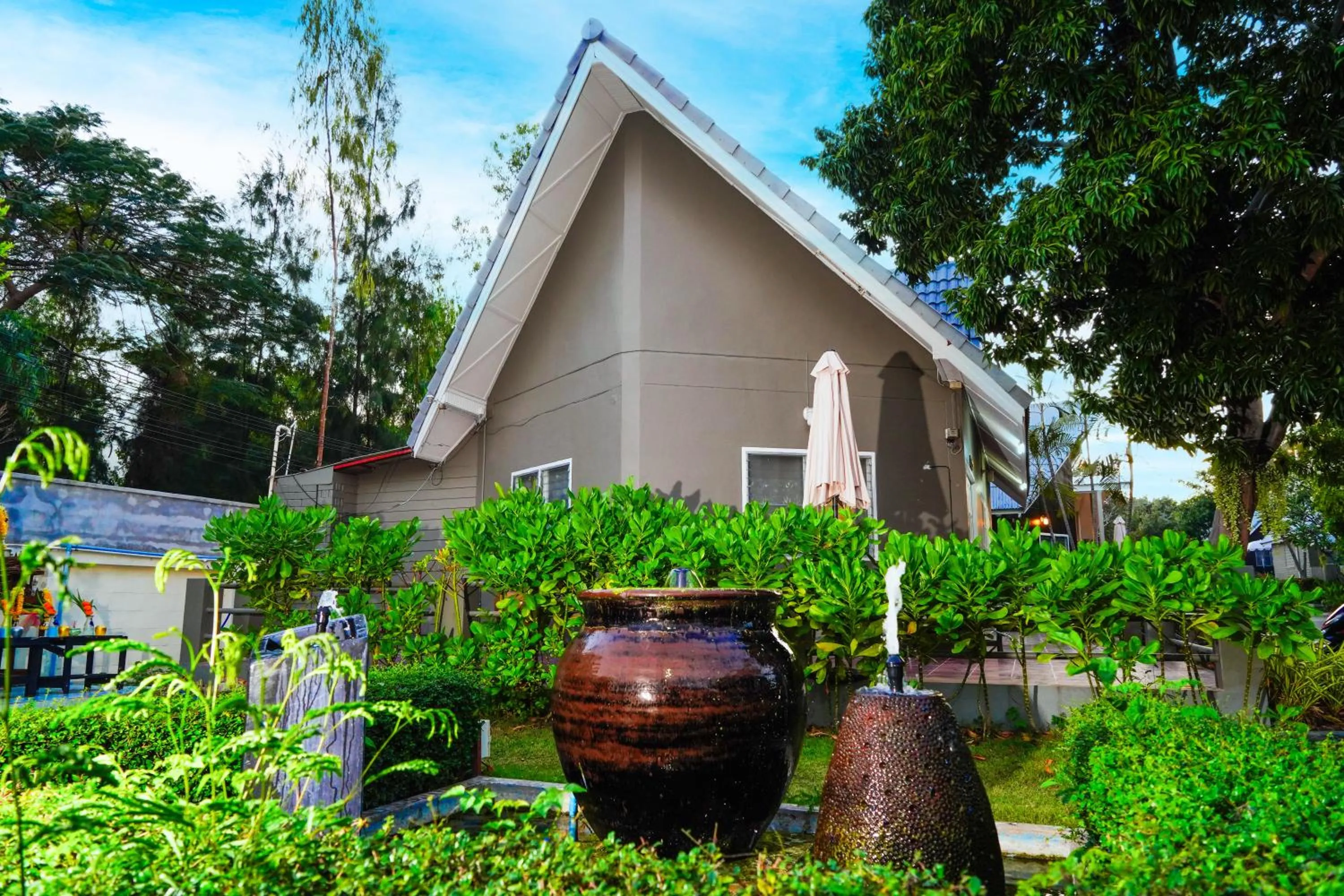Property building in Luna Hut Resort