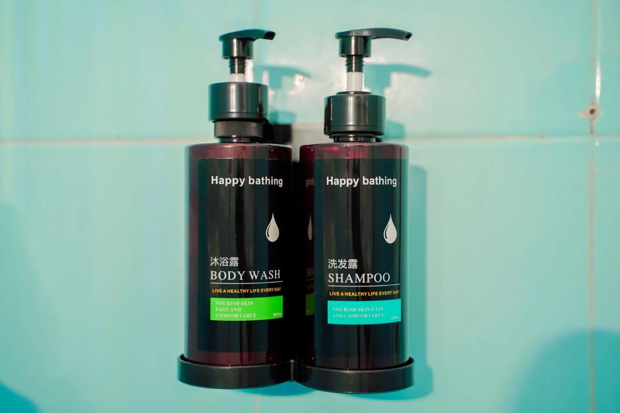 Shower in Luna Hut Resort