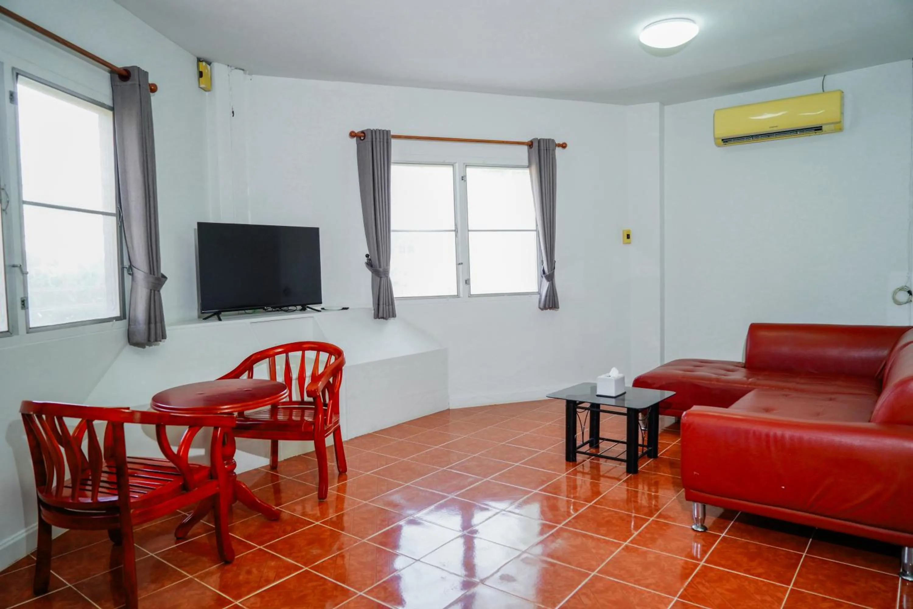 Living room in Luna Hut Resort